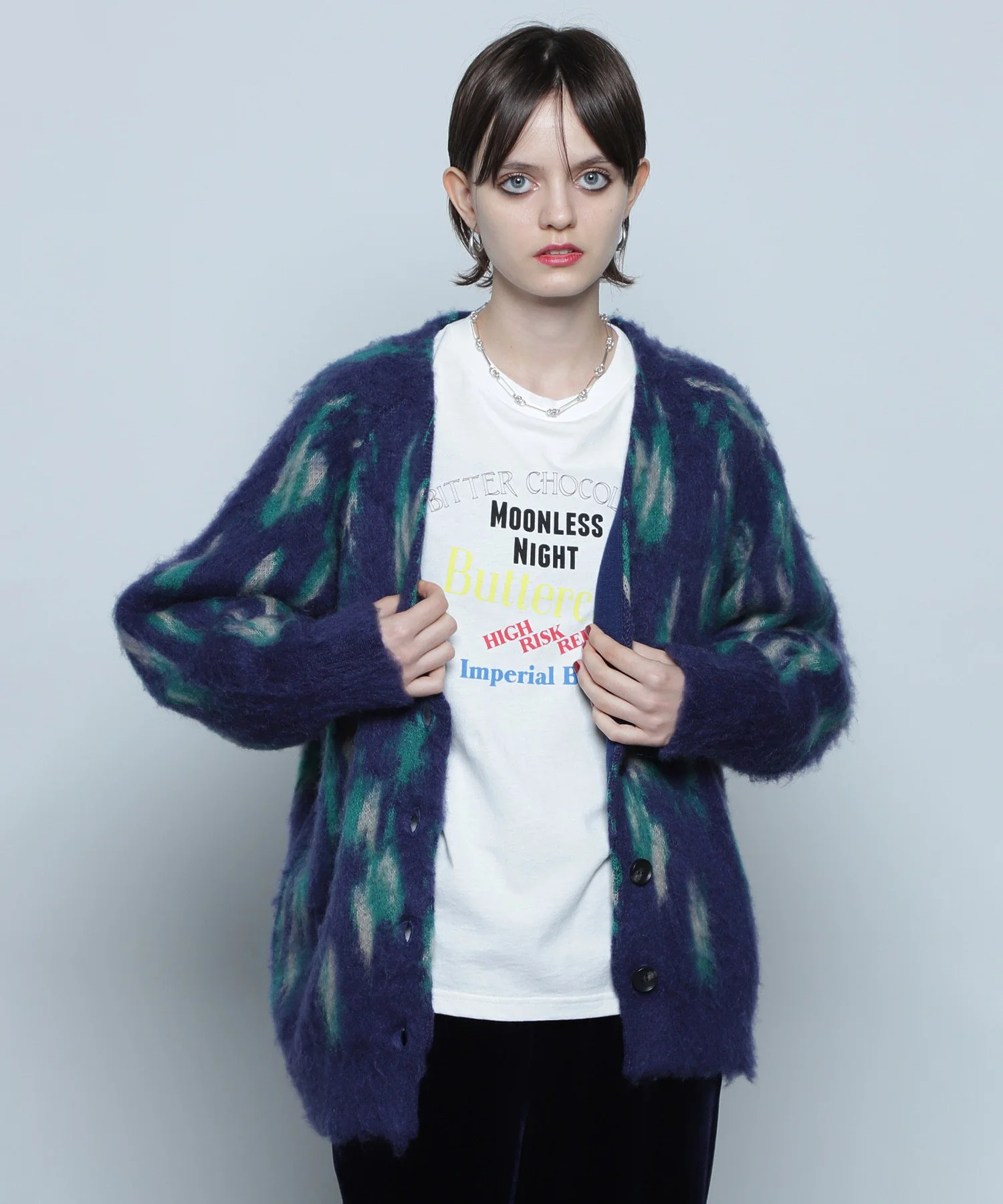 <ピンクWEB限定カラー>ジャカードニットカーディガン - Image 43