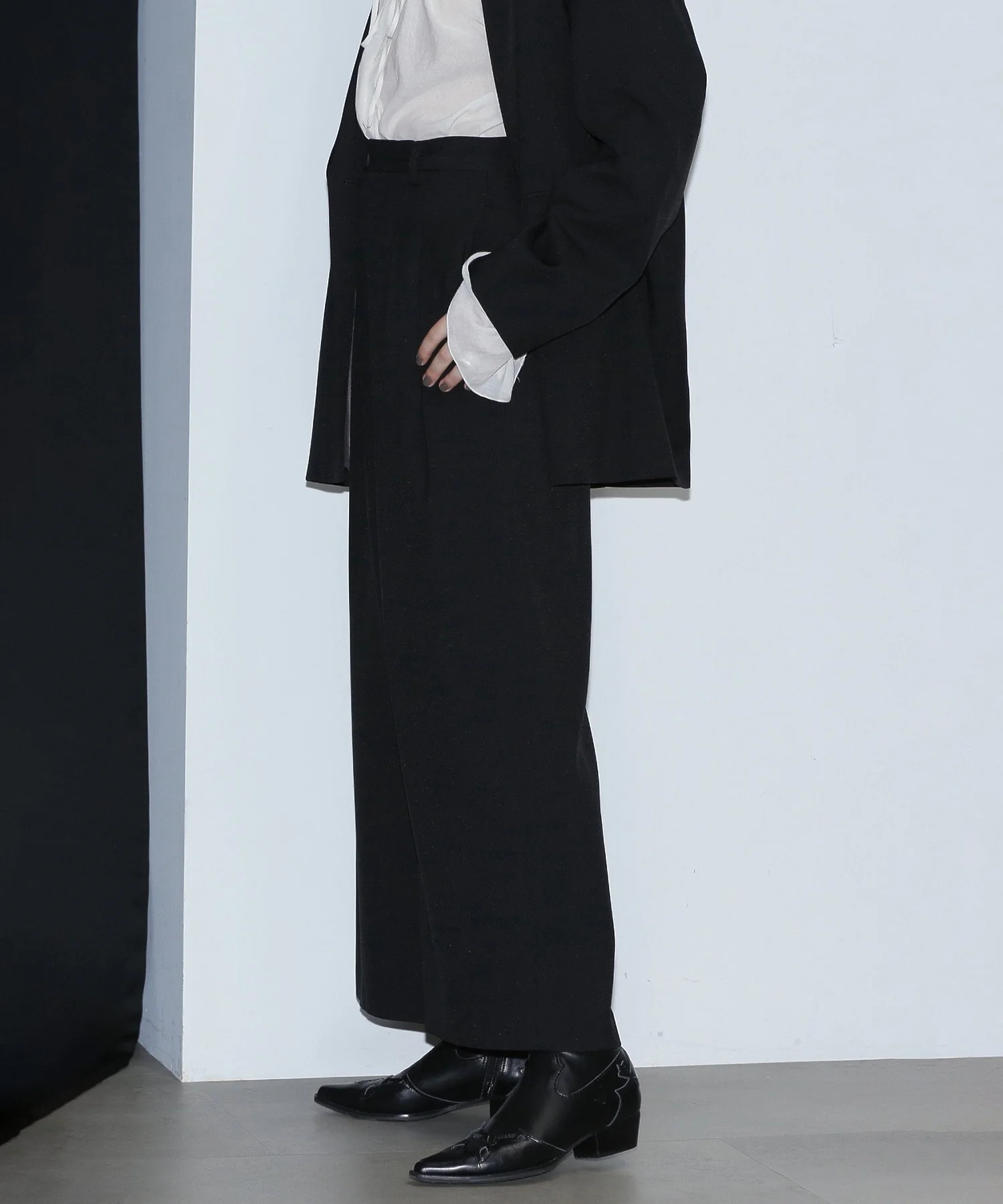 ダブルタックワイドパンツ - Image 7