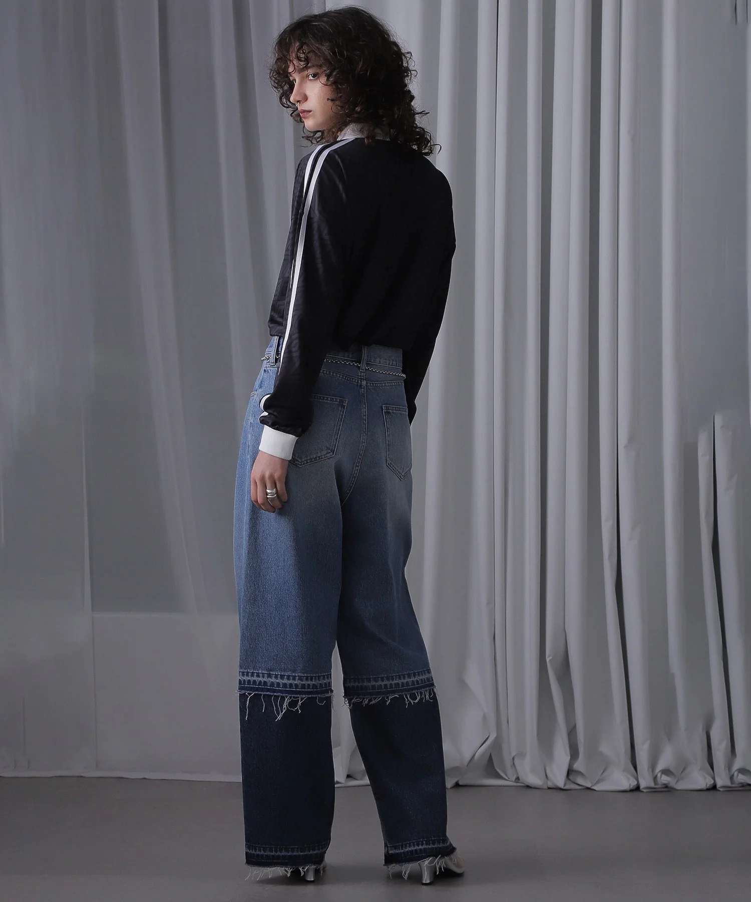 パネルデニムパンツ - Image 4