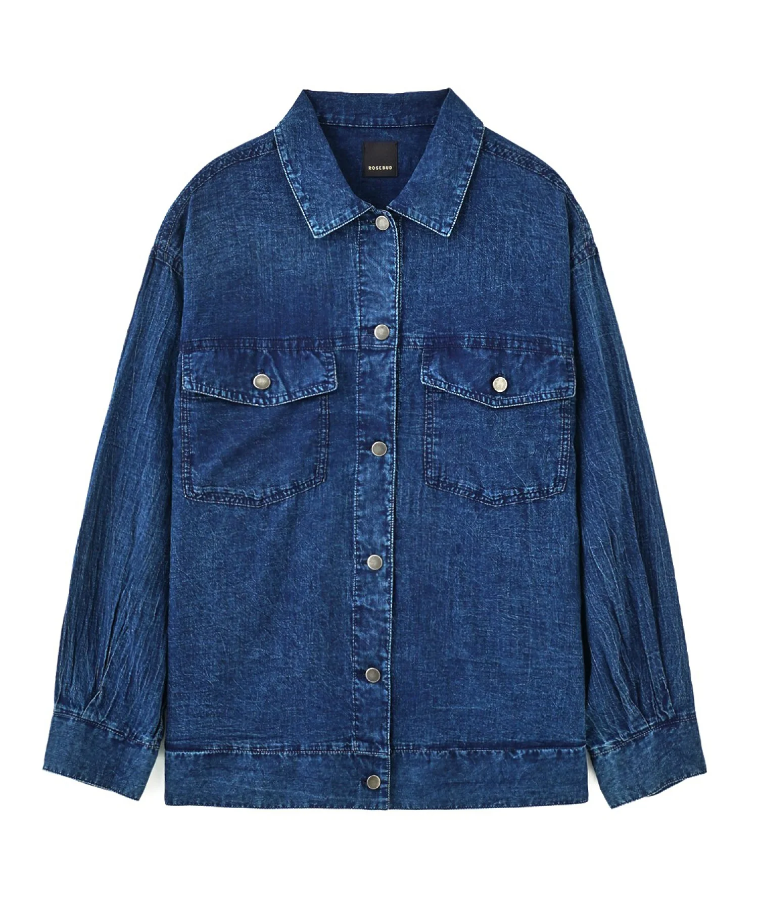 DENIM LIKE L/S SHIRT - Image 18