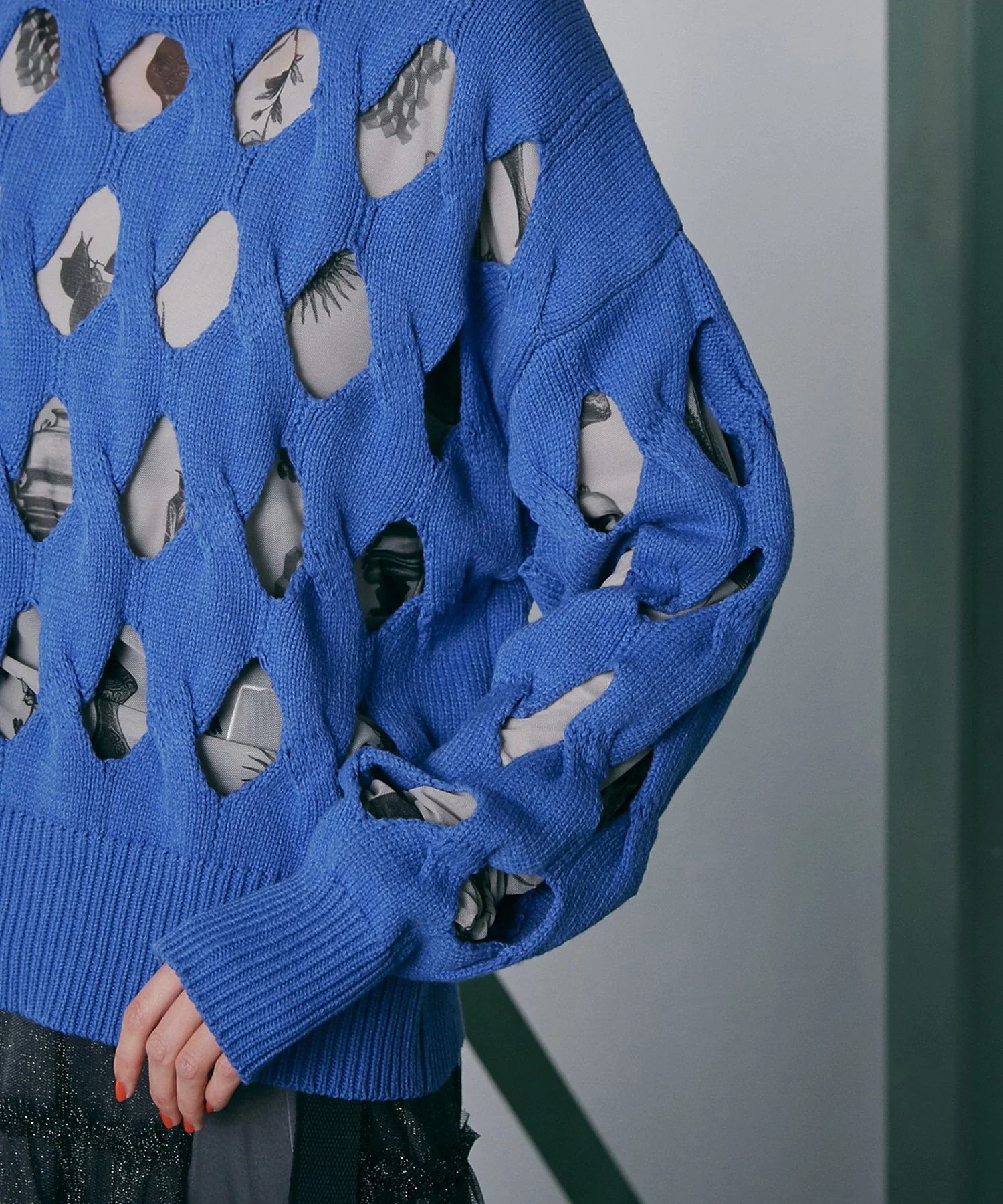 メッシュケーブルニット - Image 14