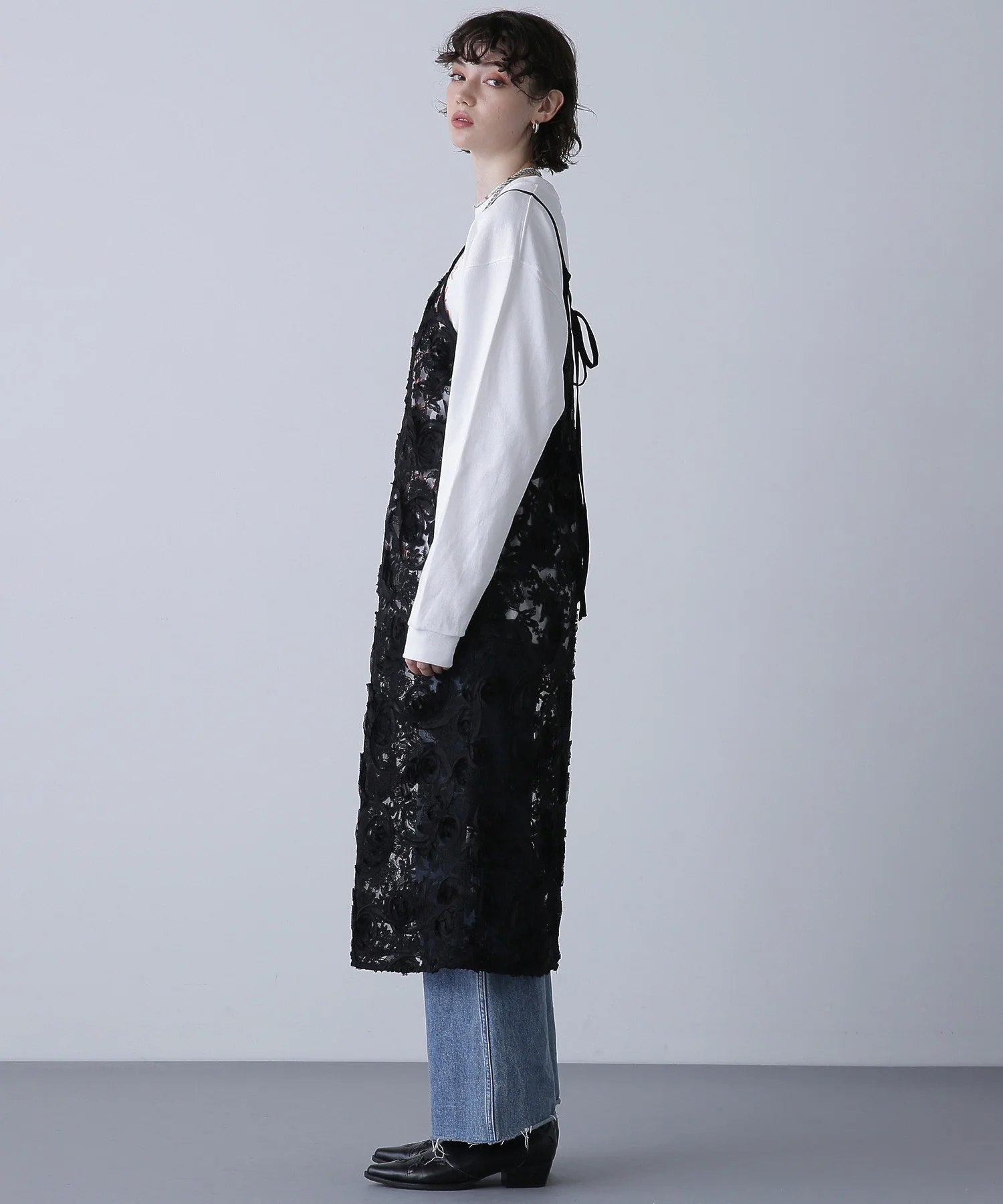 2WAYエンブロイダリーレースワンピース - Image 3