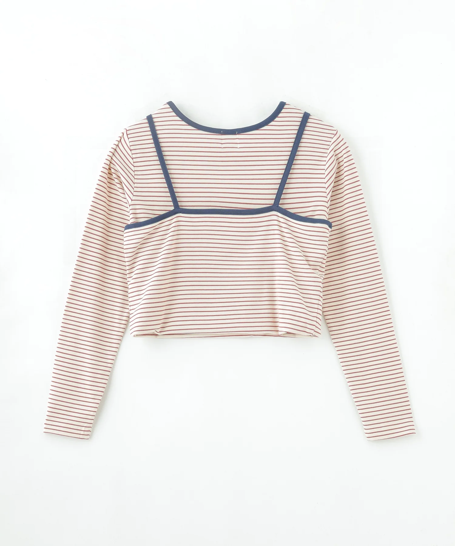 【WEB・一部店舗限定】BORDER LAYERED TOPS - Image 3