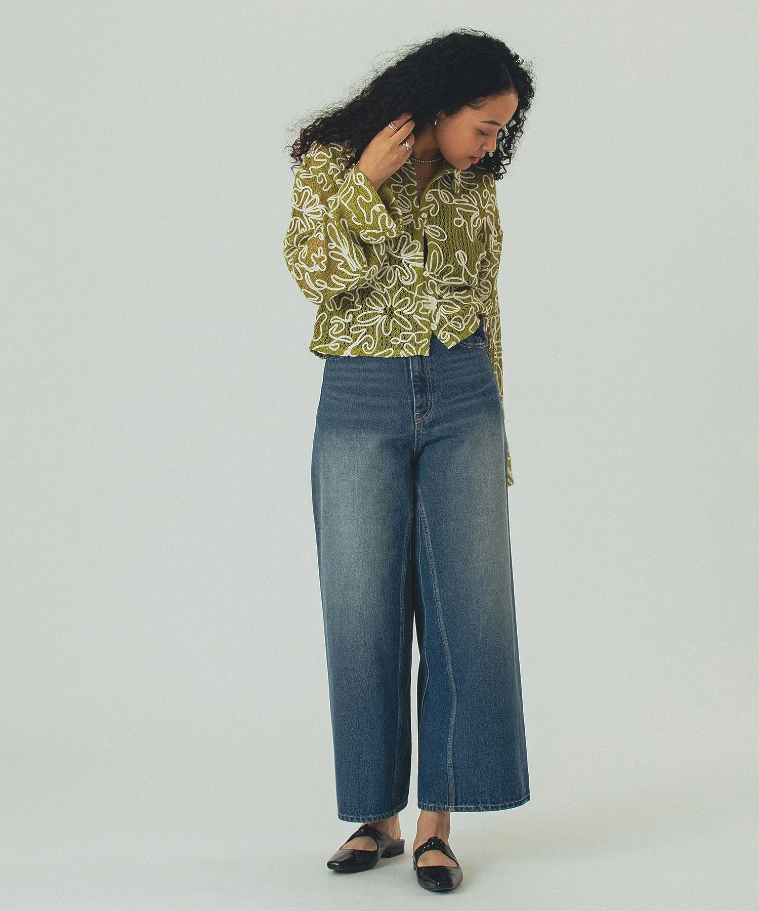 【WEB・一部店舗限定】CORDING EMBROIDERY SHIRT - Image 21