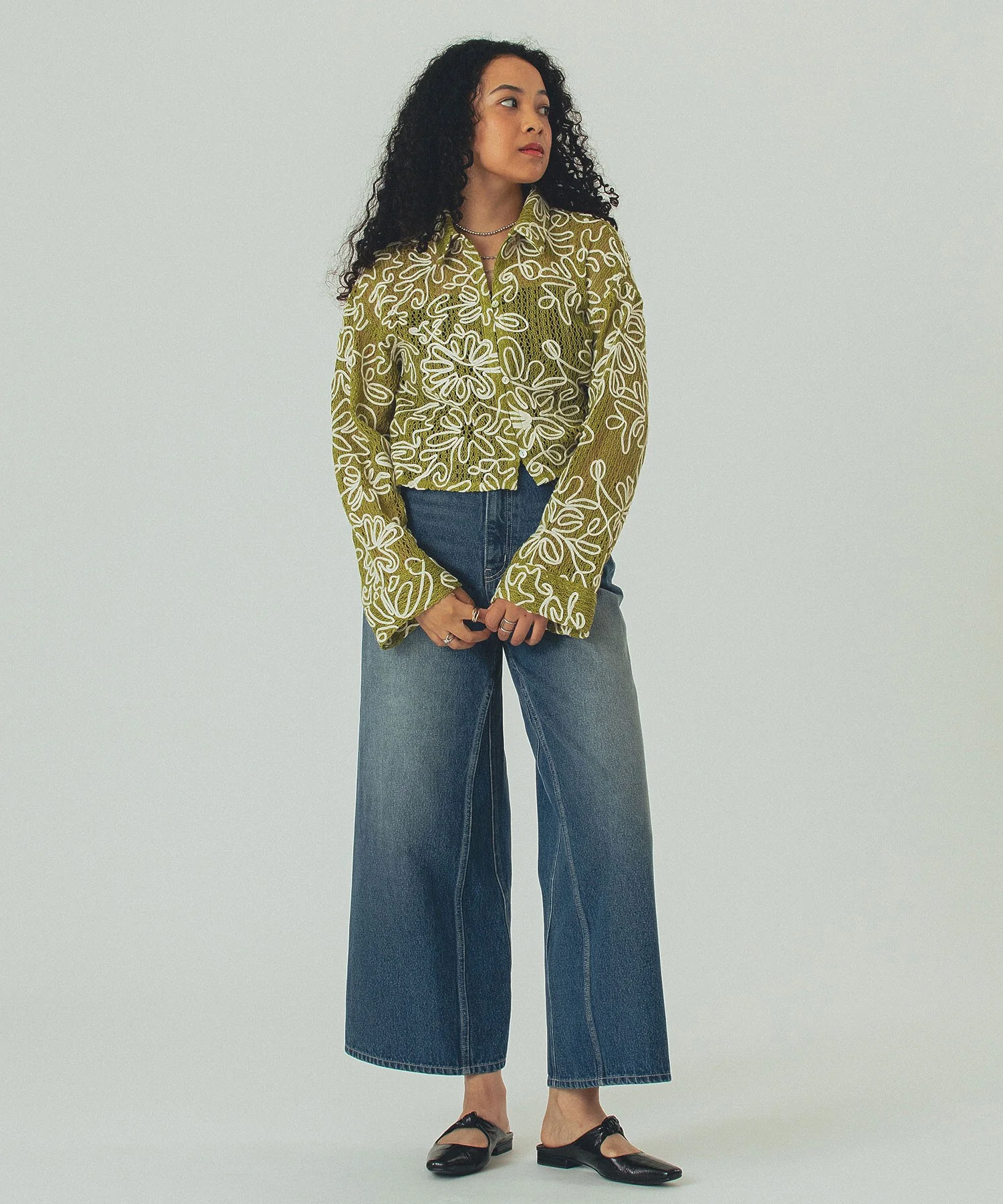 【WEB・一部店舗限定】CORDING EMBROIDERY SHIRT - Image 22