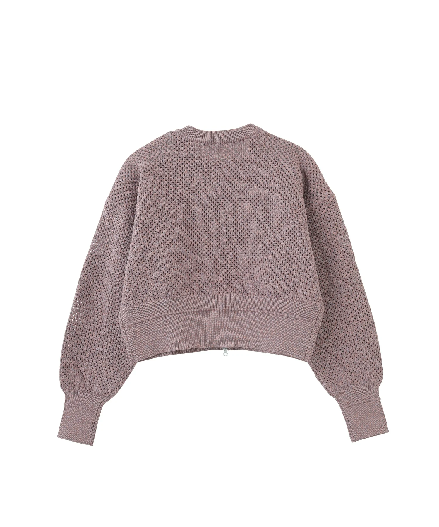 メッシュジップカーディガン - Image 3