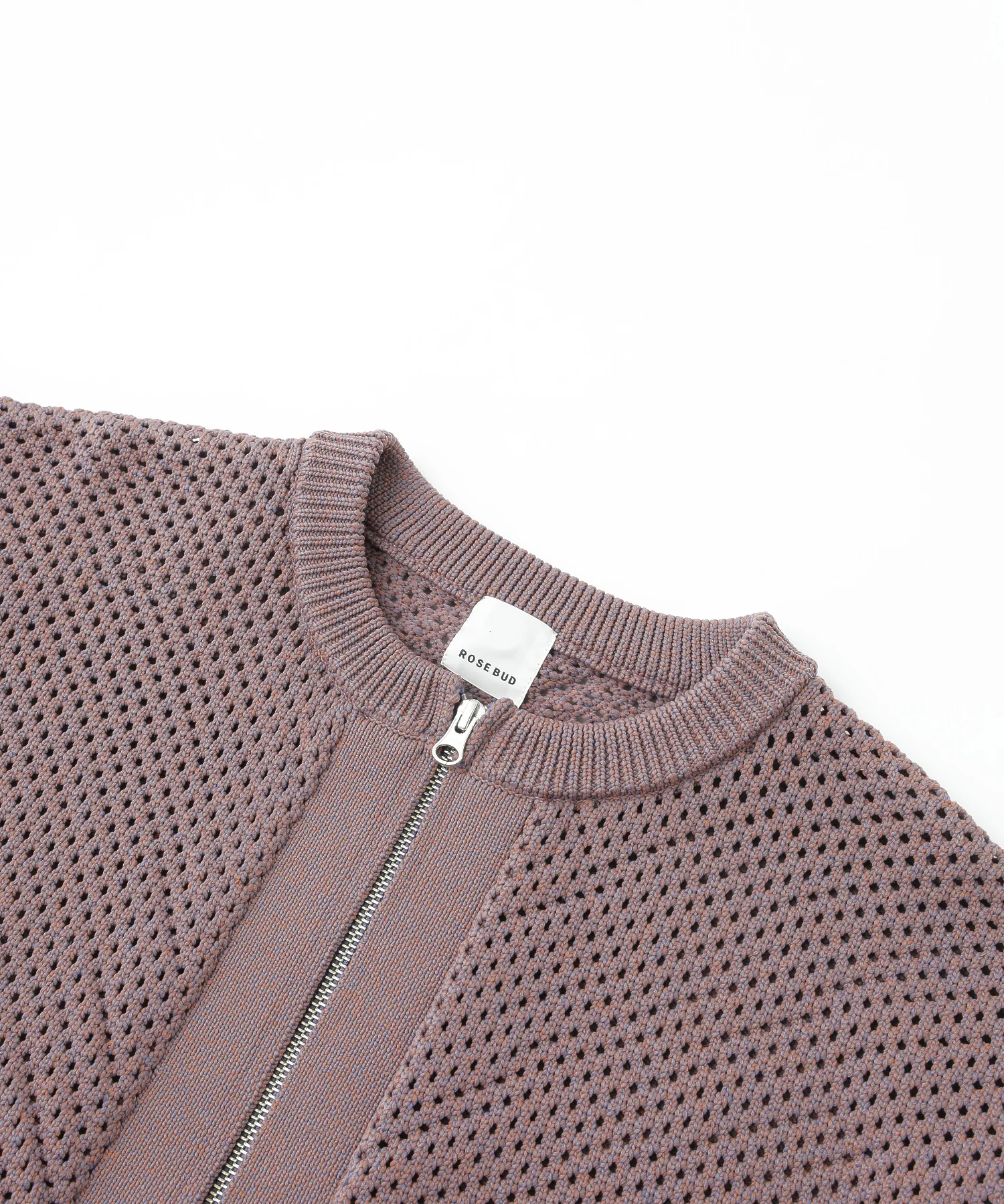 メッシュジップカーディガン - Image 4