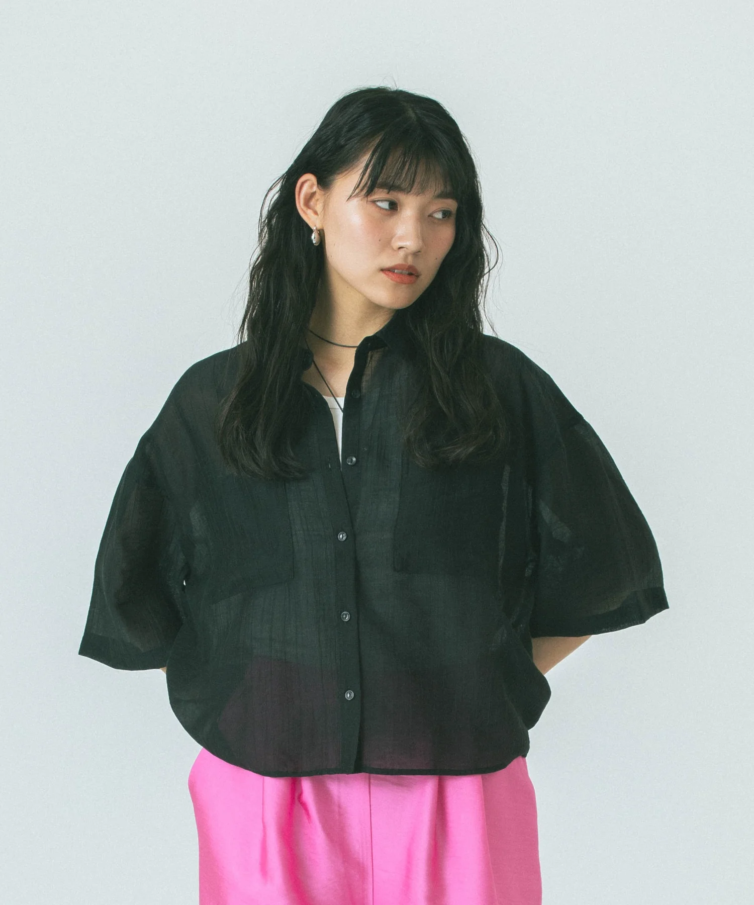 【WEB・一部店舗限定】CROPPED SHIRT - Image 15