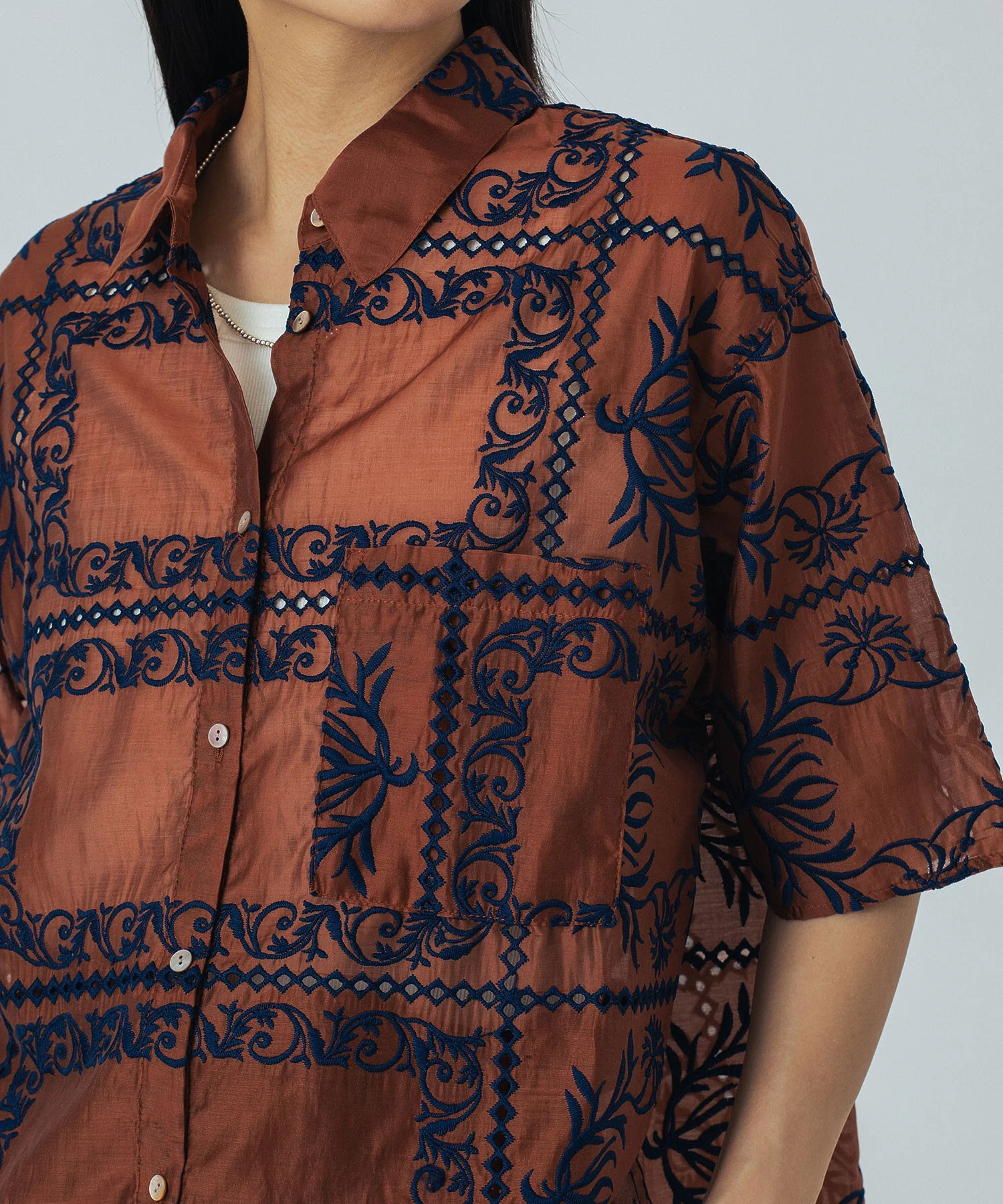 EMBROIDERY SHIRT - Image 6