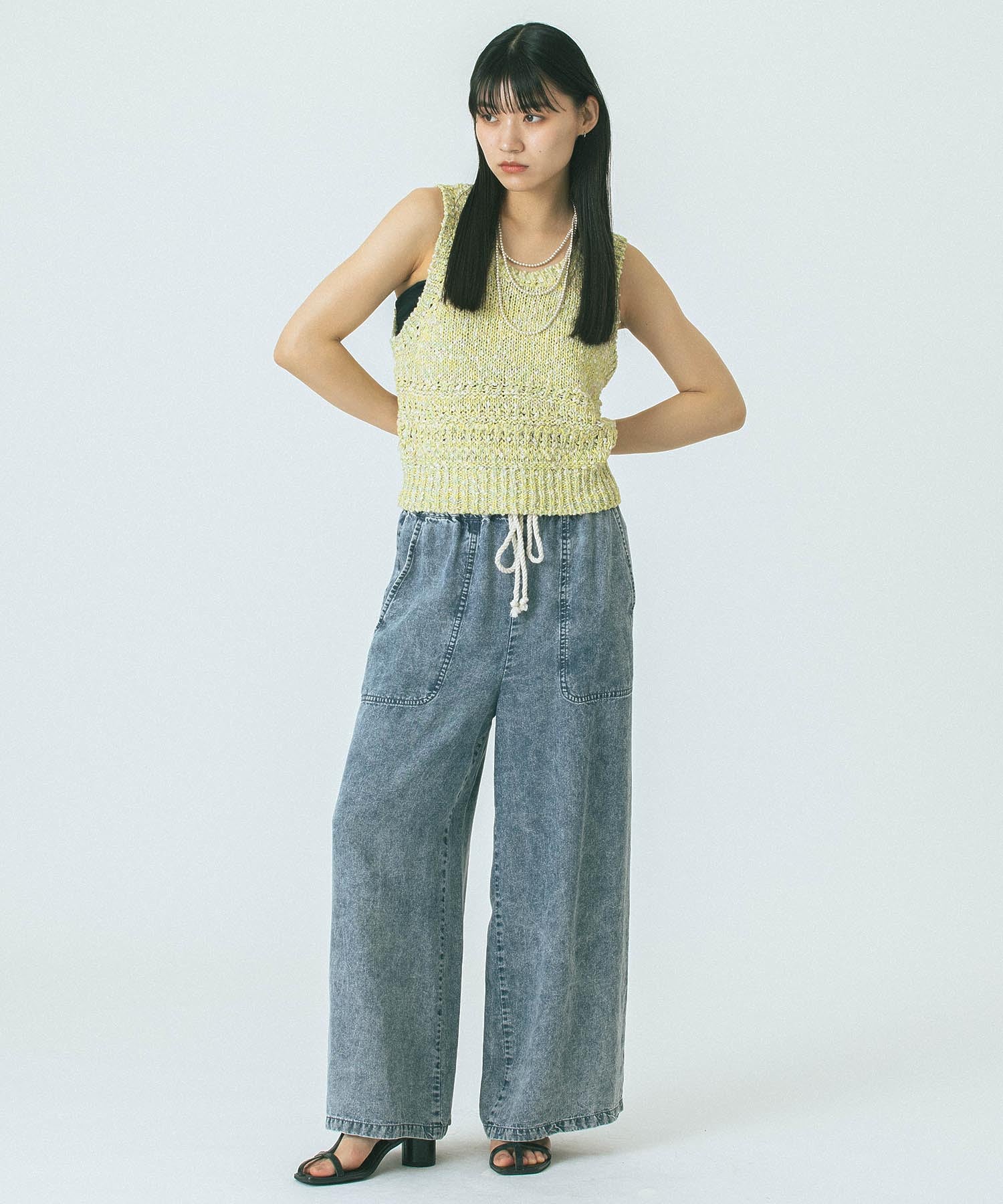 MULTI YARN KNIT TANK - Image 4