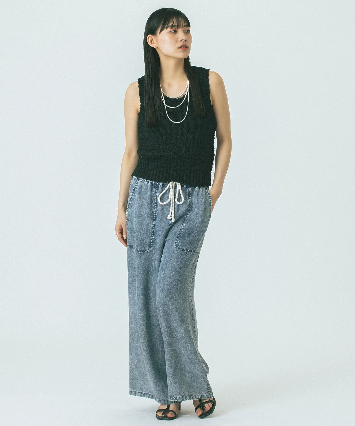 MULTI YARN KNIT TANK - Image 9