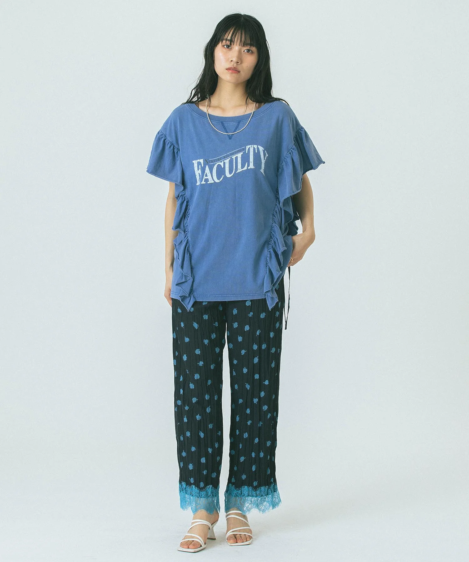 FLOWER PRINT PANTS - Image 17