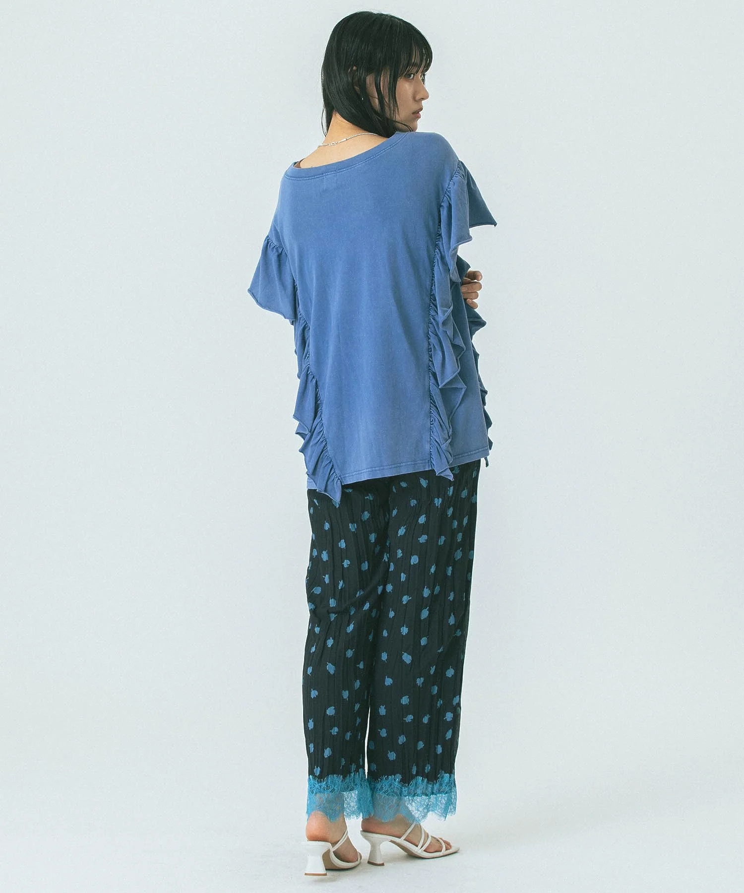 FLOWER PRINT PANTS - Image 19