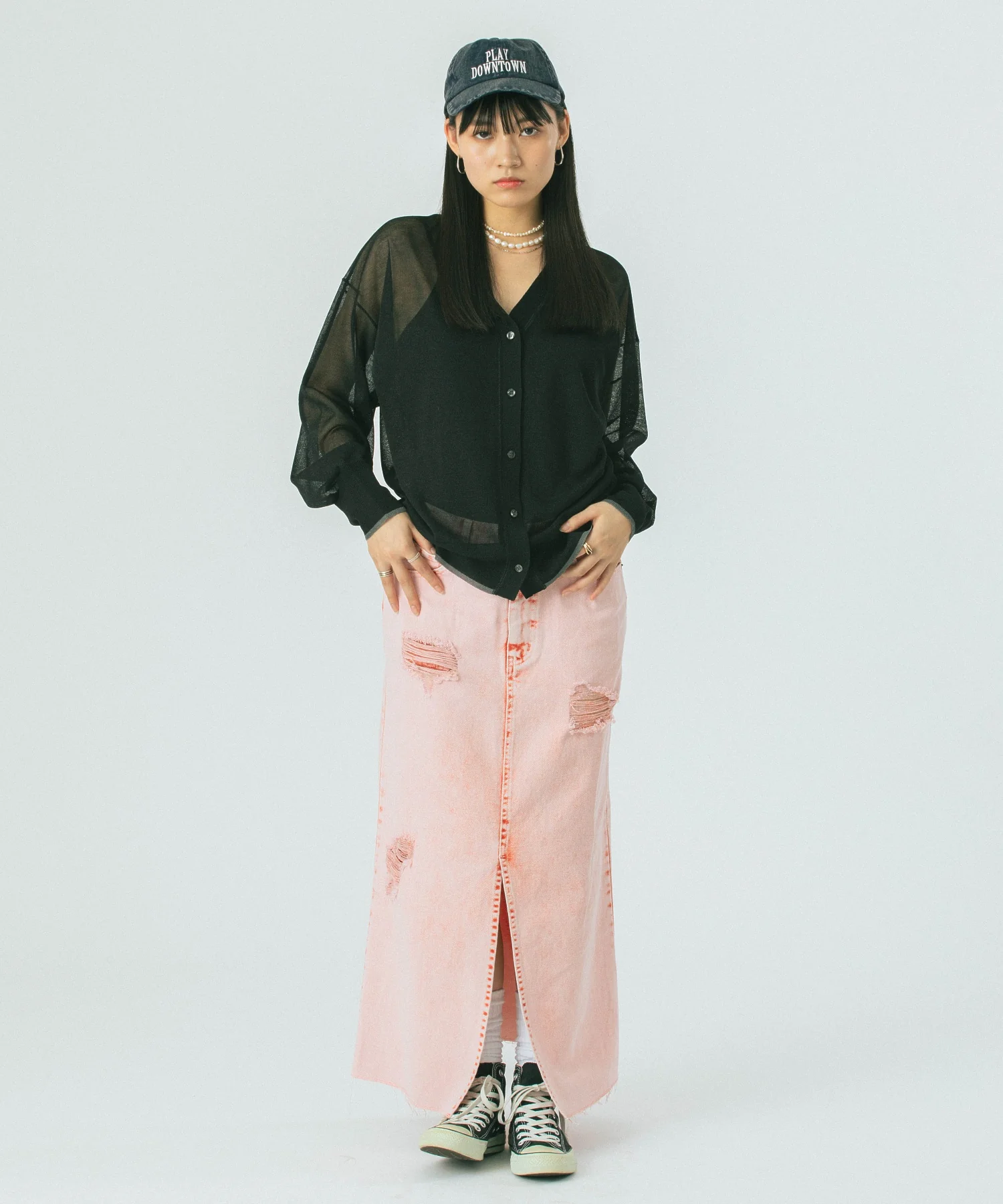 DAMEGE DENIM SKIRT - Image 15