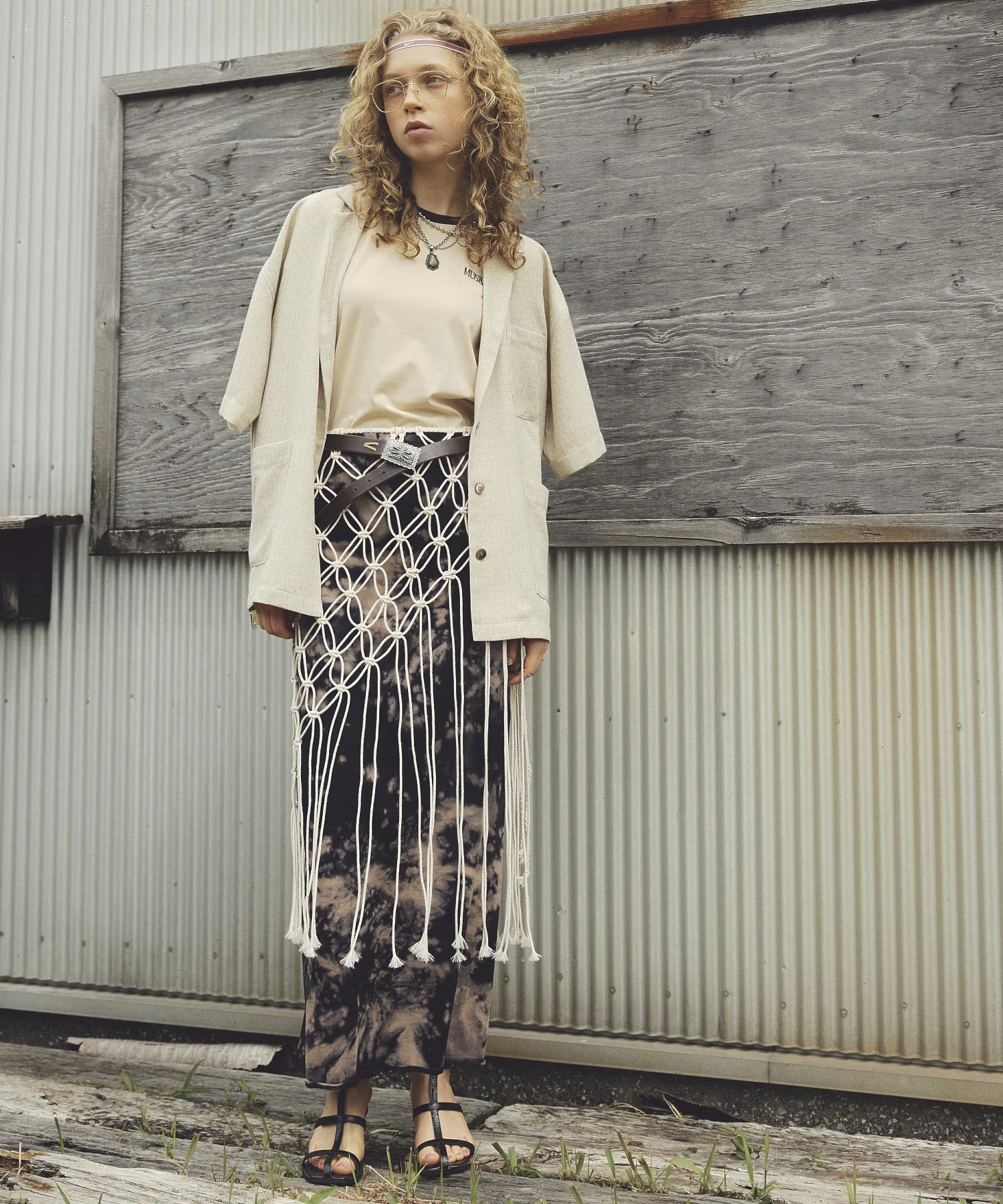 MACRAME SKIRT