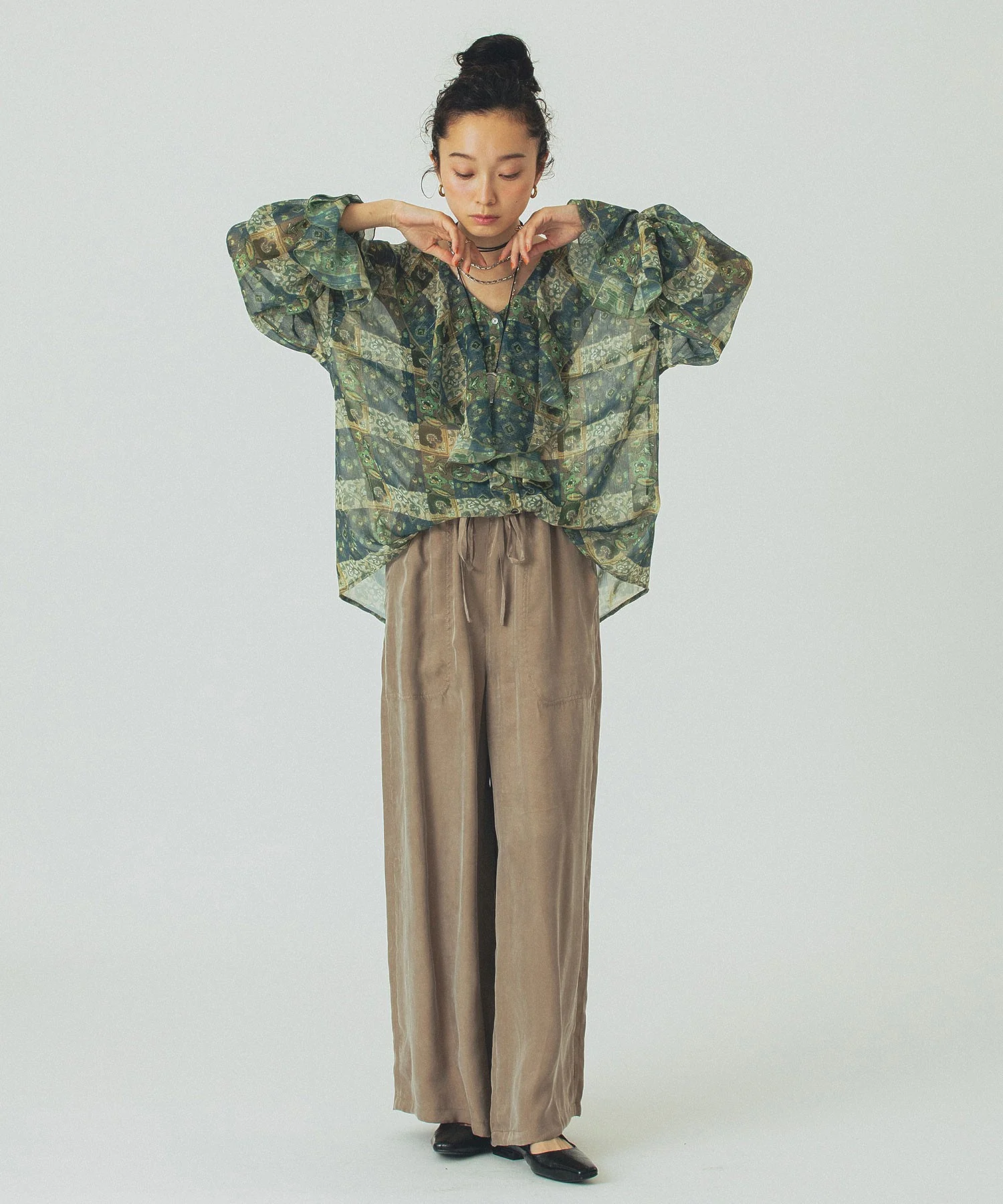 ORIGINAL PRINT BLOUSE - Image 3