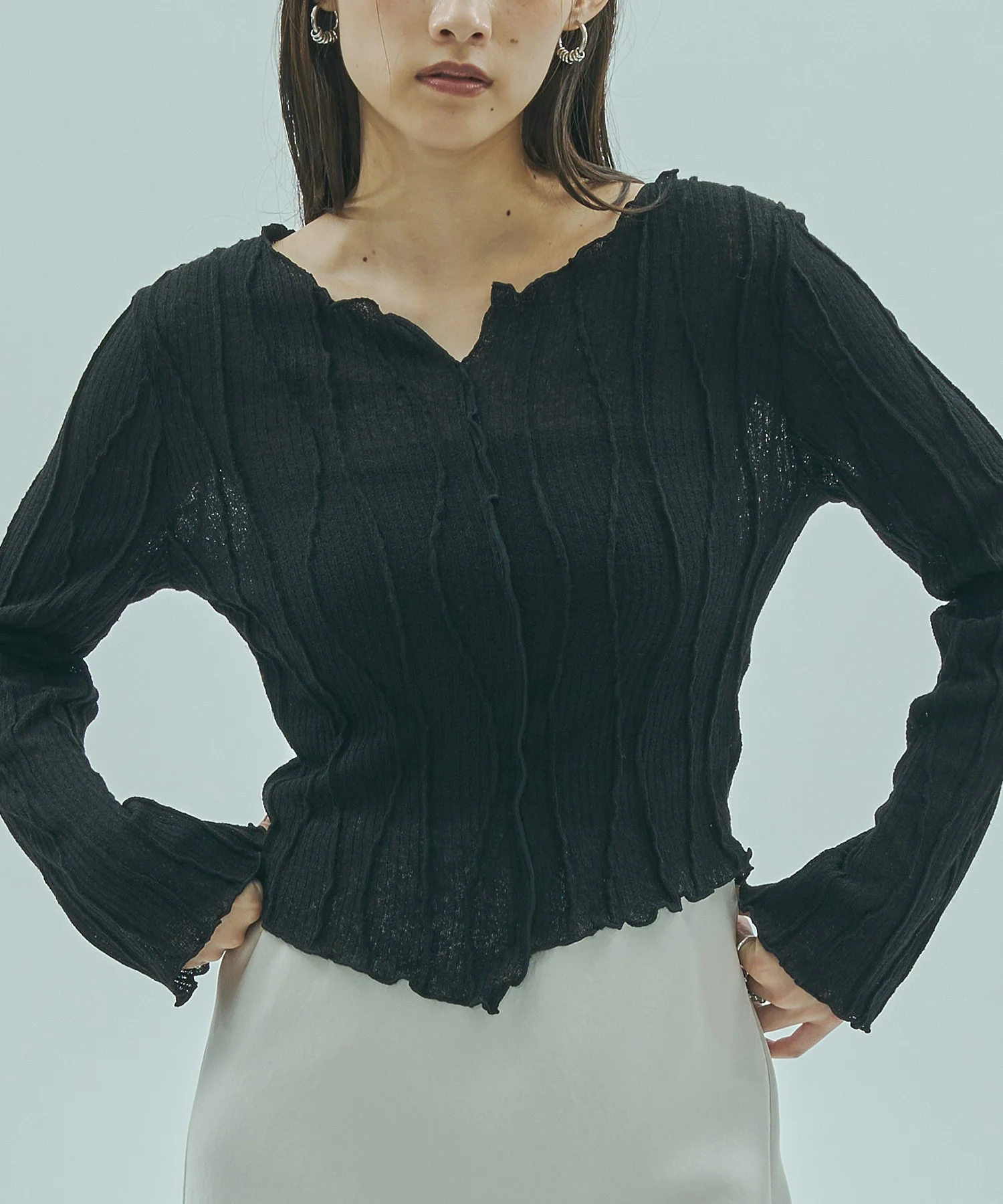 WAVE TUCK TOP