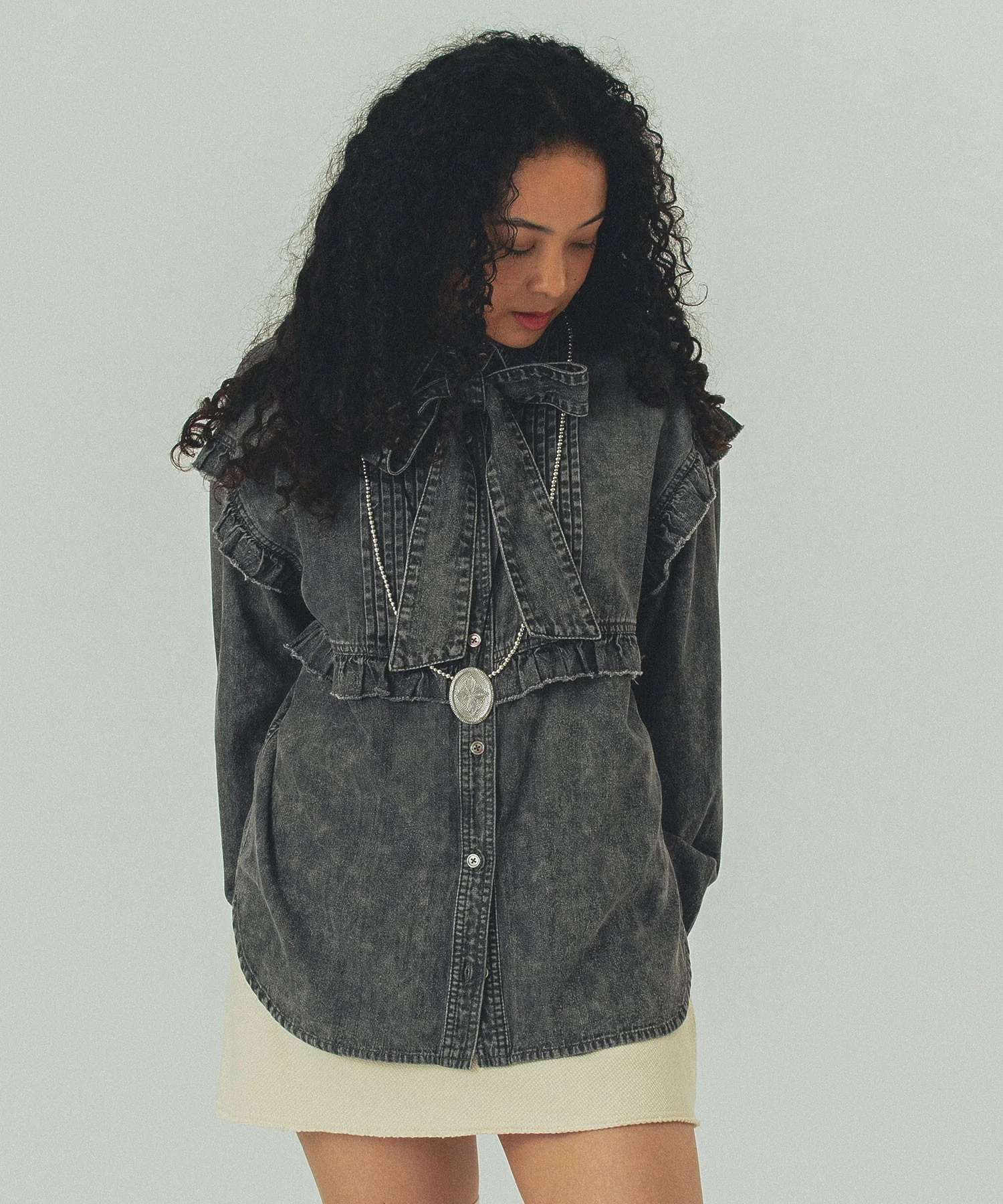 FLILL DENIM SHIRT - Image 6