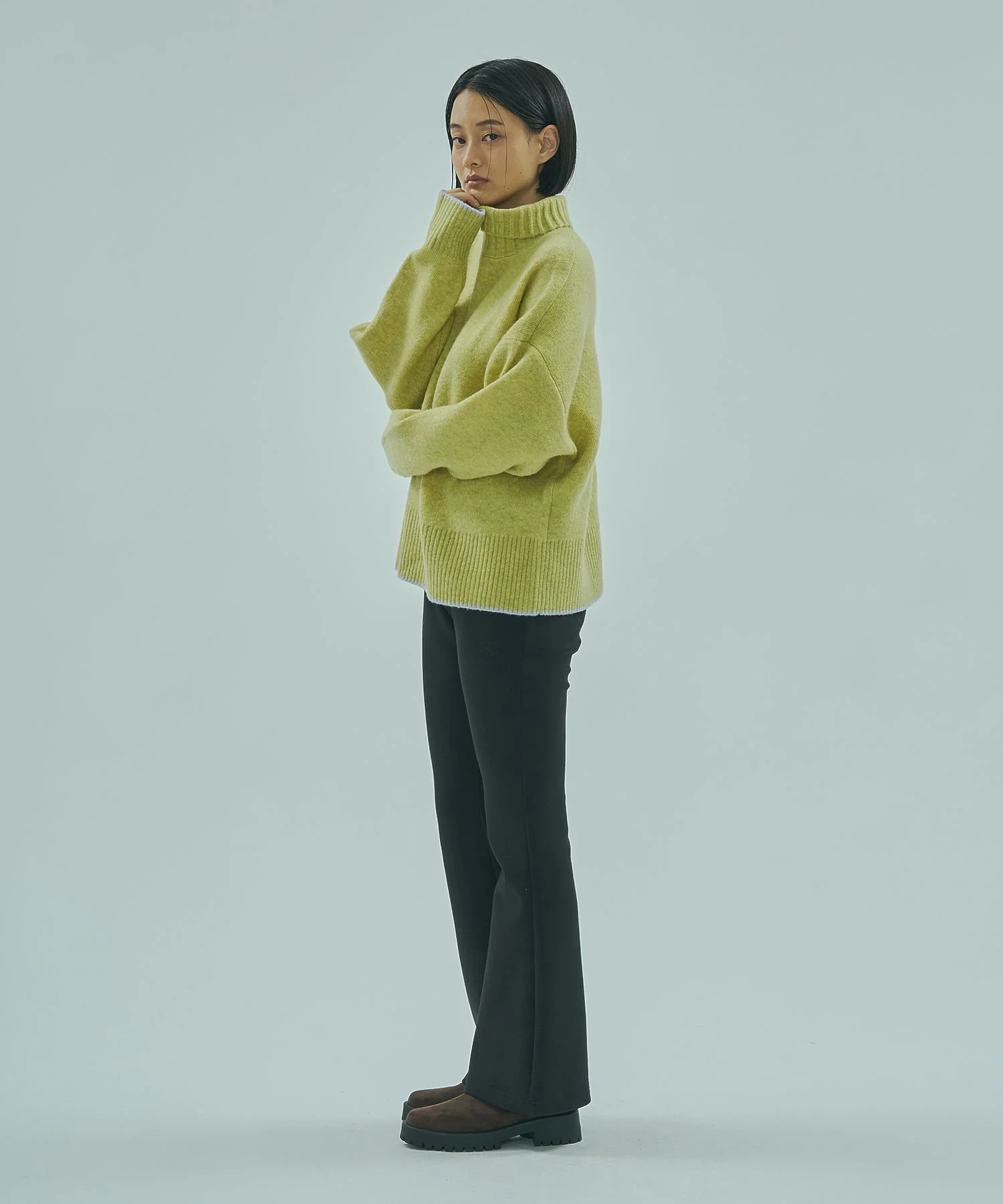 HIGHNECK KNIT TOP - Image 10