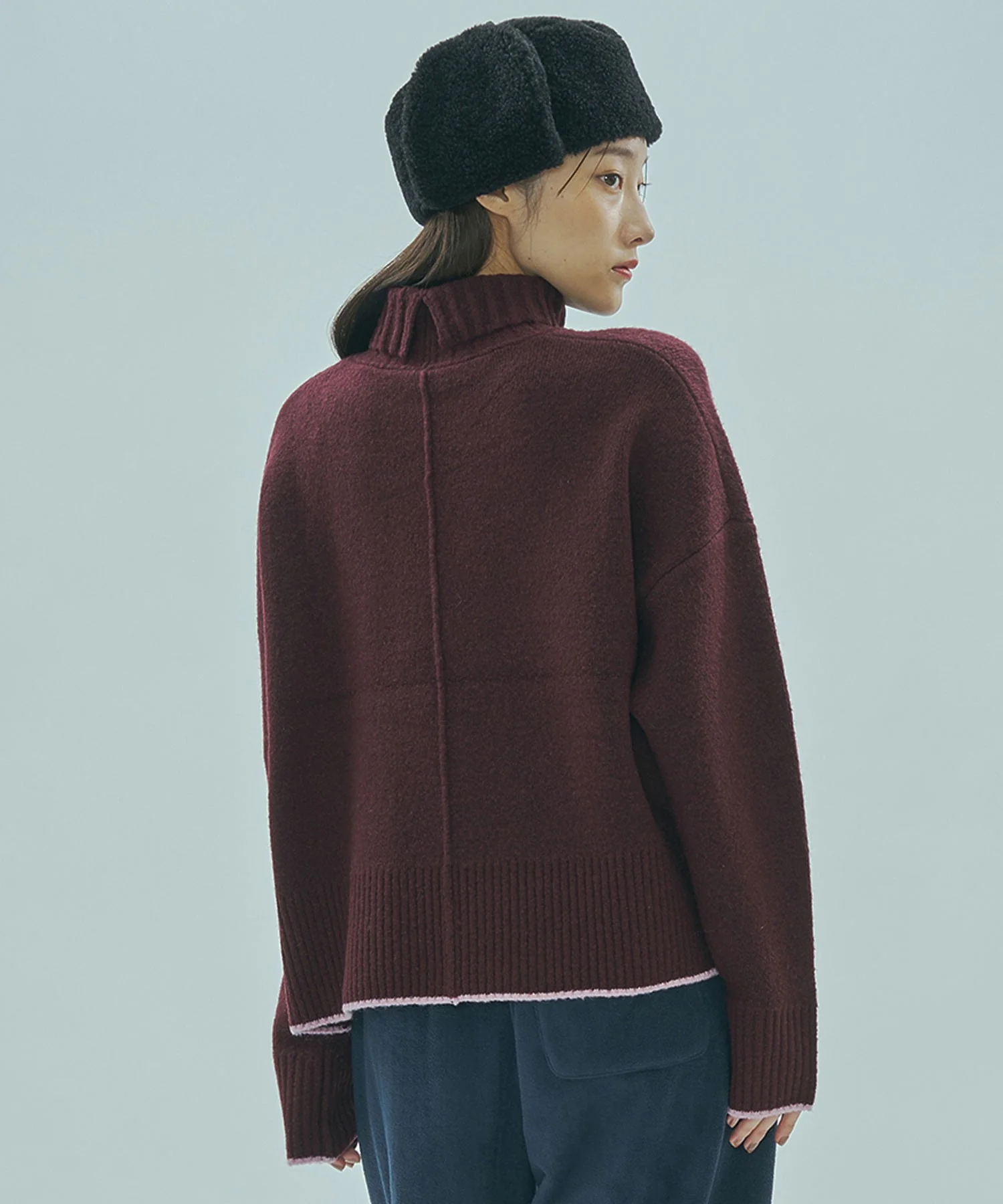 HIGHNECK KNIT TOP - Image 24