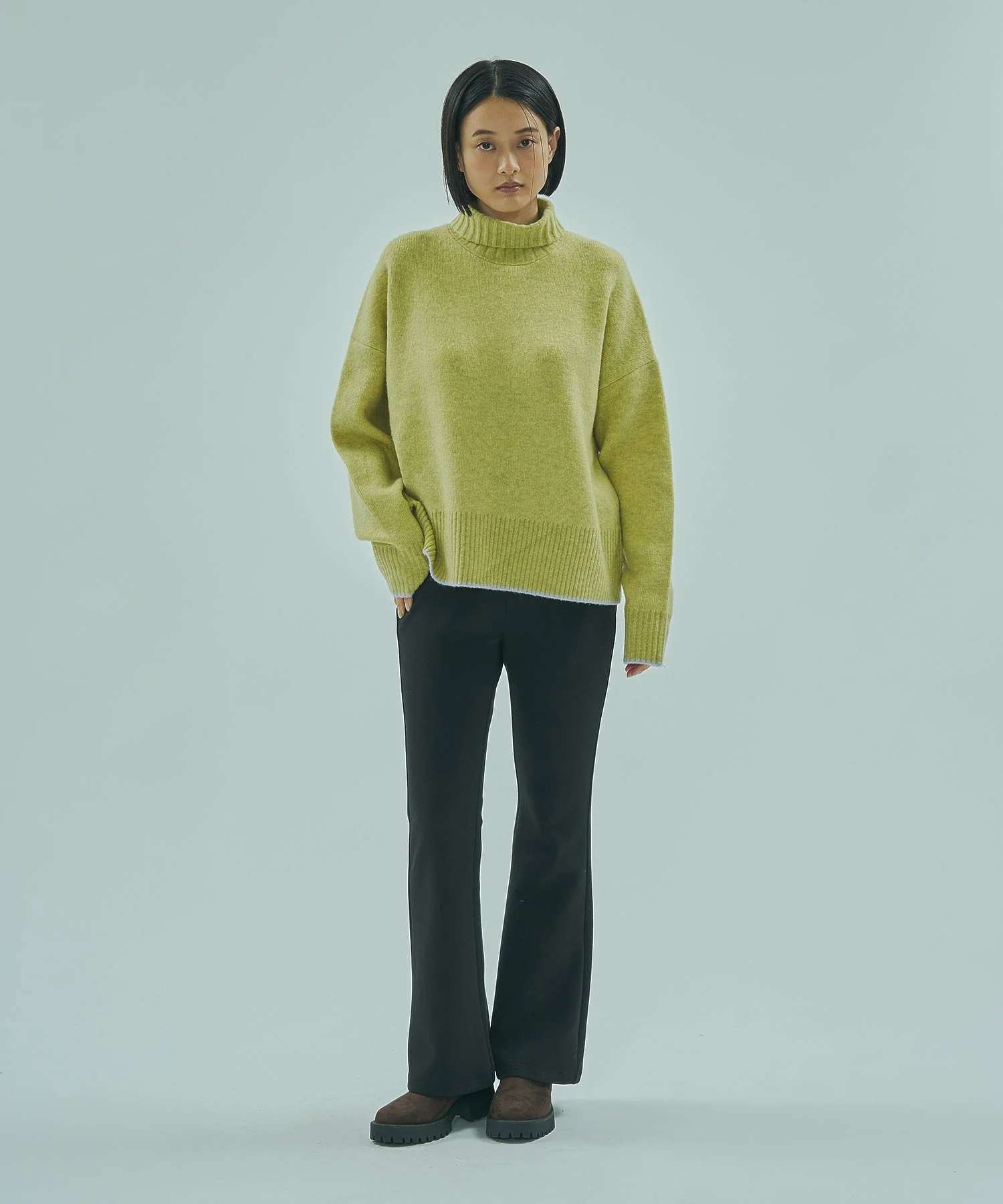 HIGHNECK KNIT TOP - Image 9