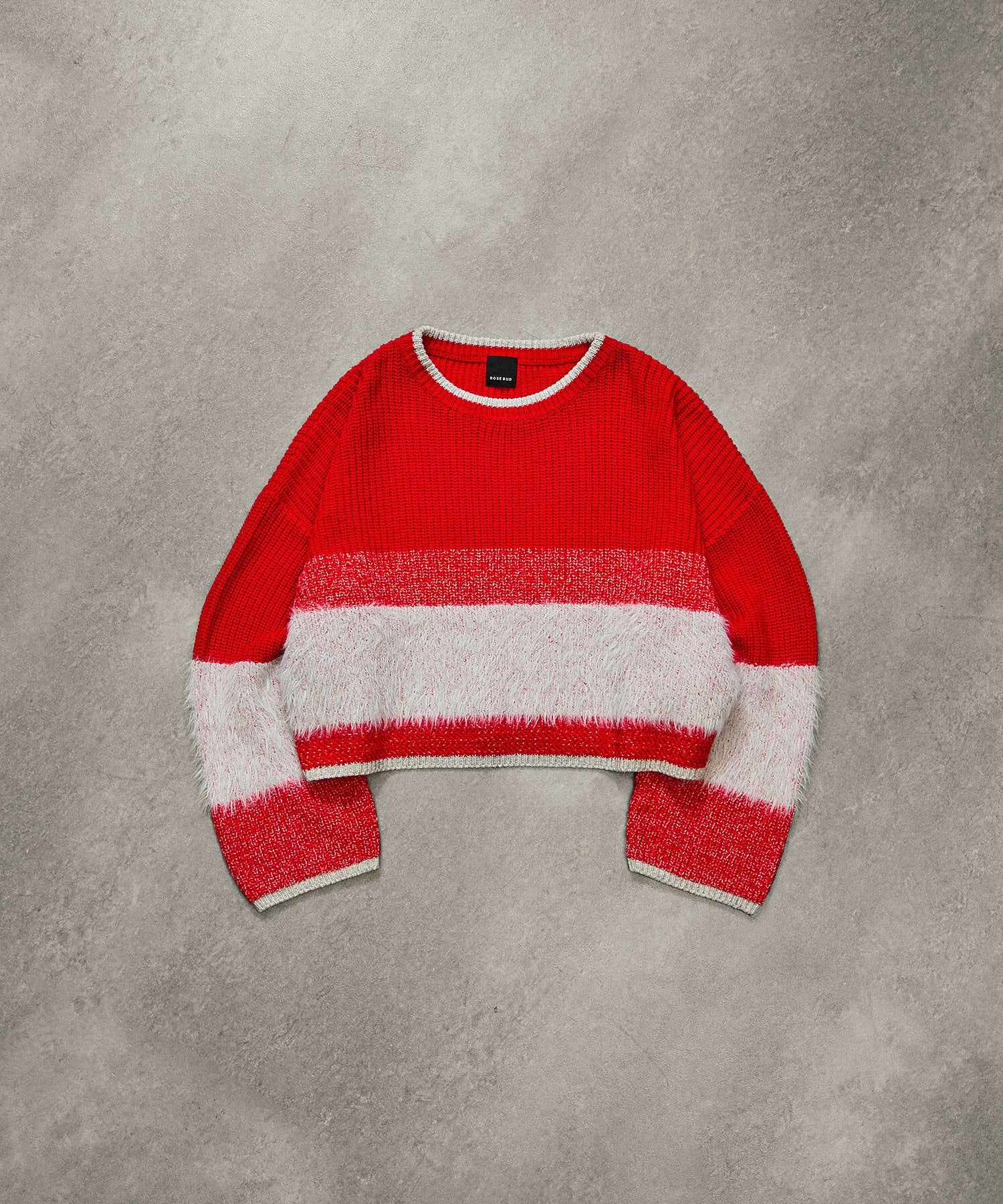 CROPPED BLOKING KNIT - Image 41