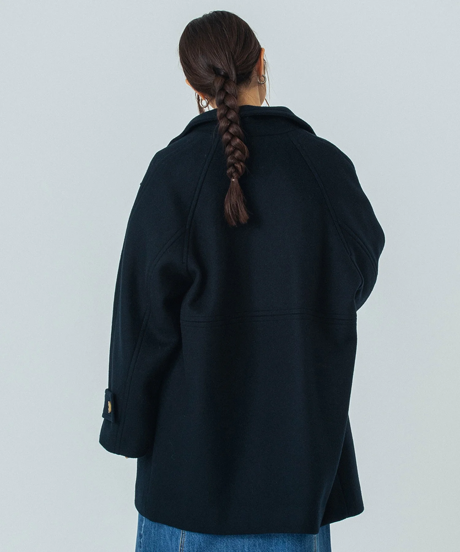 STAND COLLAR COAT - Image 31