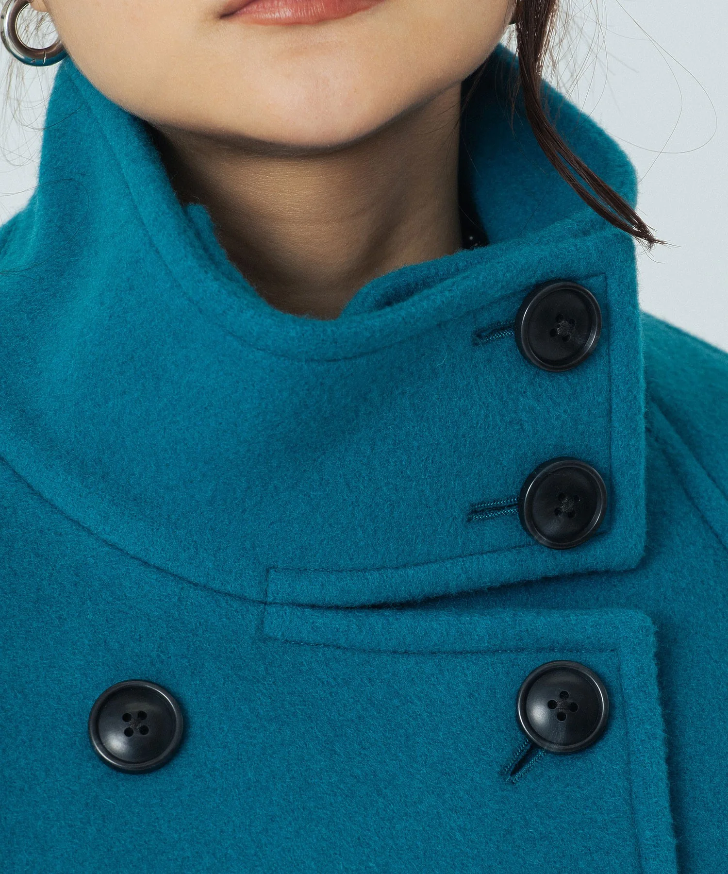 STAND COLLAR COAT - Image 47
