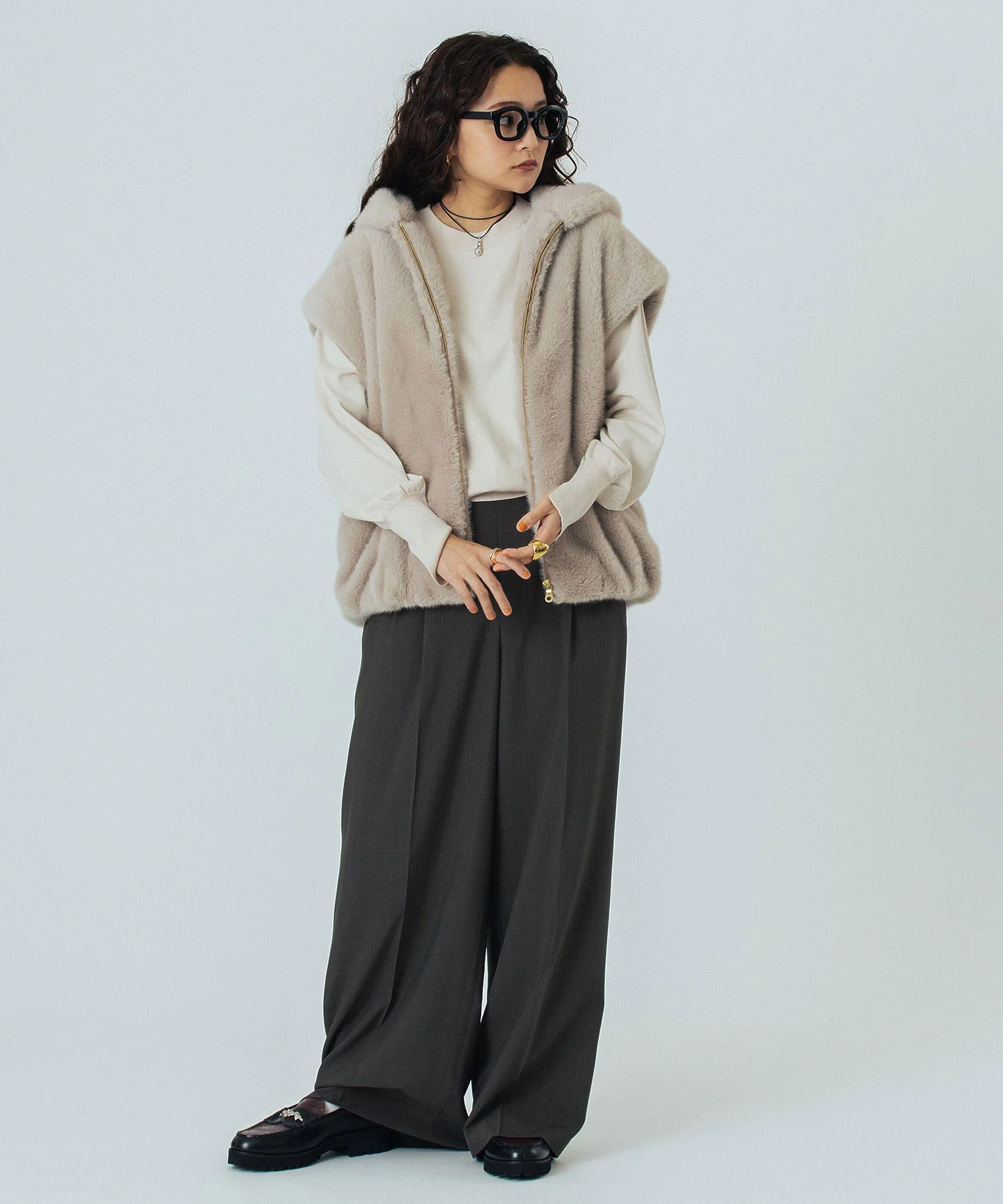 FAUXFUR VEST - Image 33