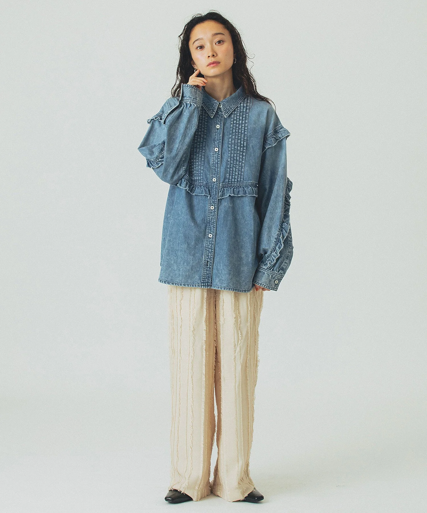 EASY JACQUARD PANTS - Image 9