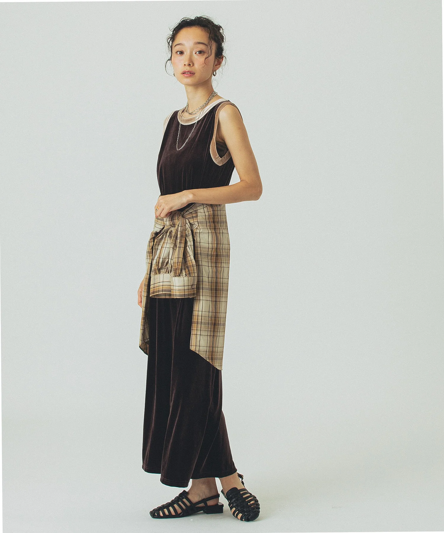 VELOUR TANK DRESS - Image 21