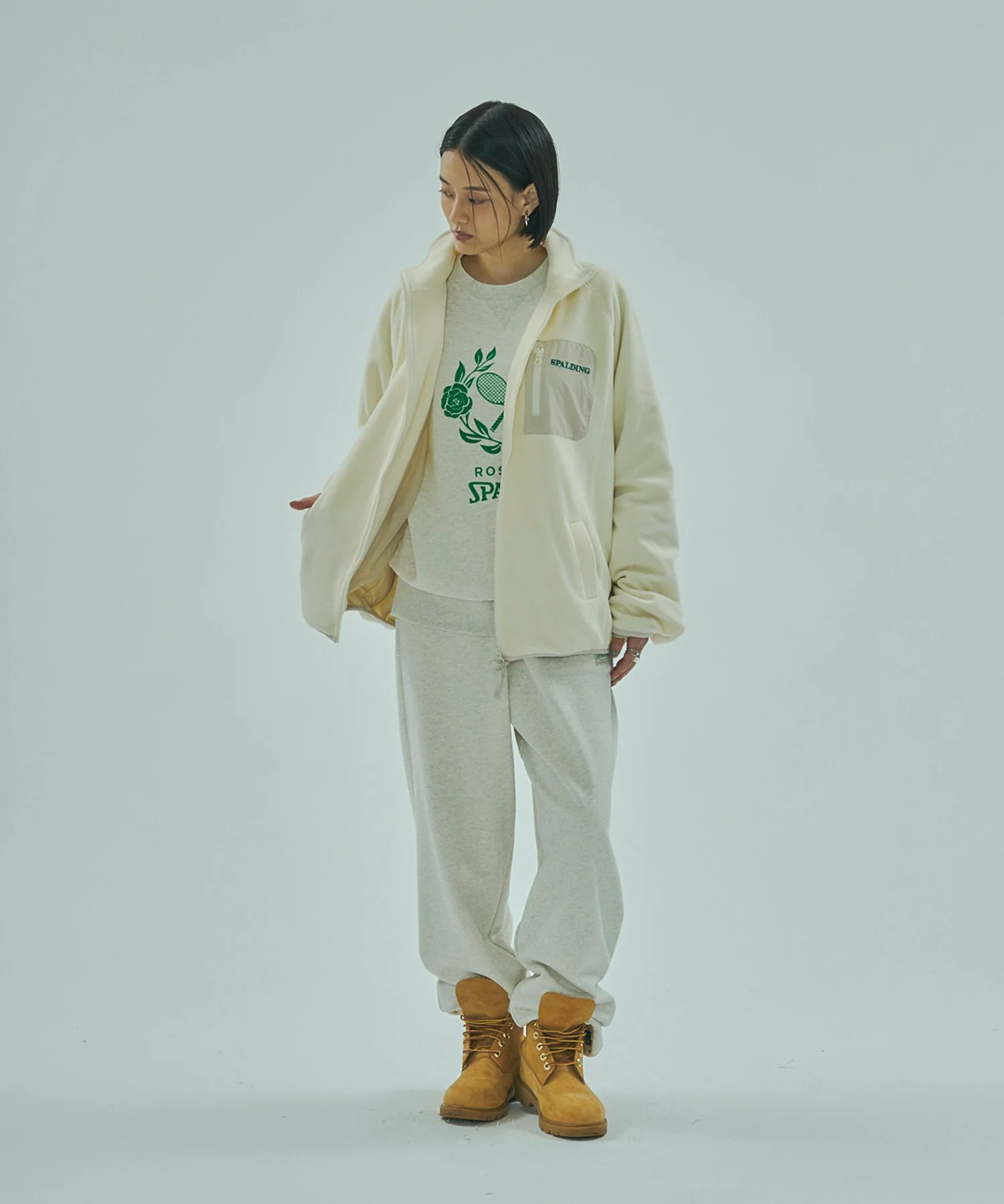 SPALDING x ROSE BUD ATHLETIC CLUB L/S SWEAT - Image 23