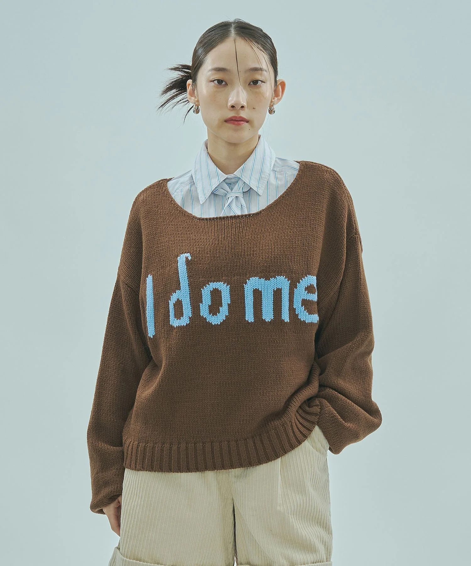 MESSAGE LOGO JACQUARD KNIT - Image 2