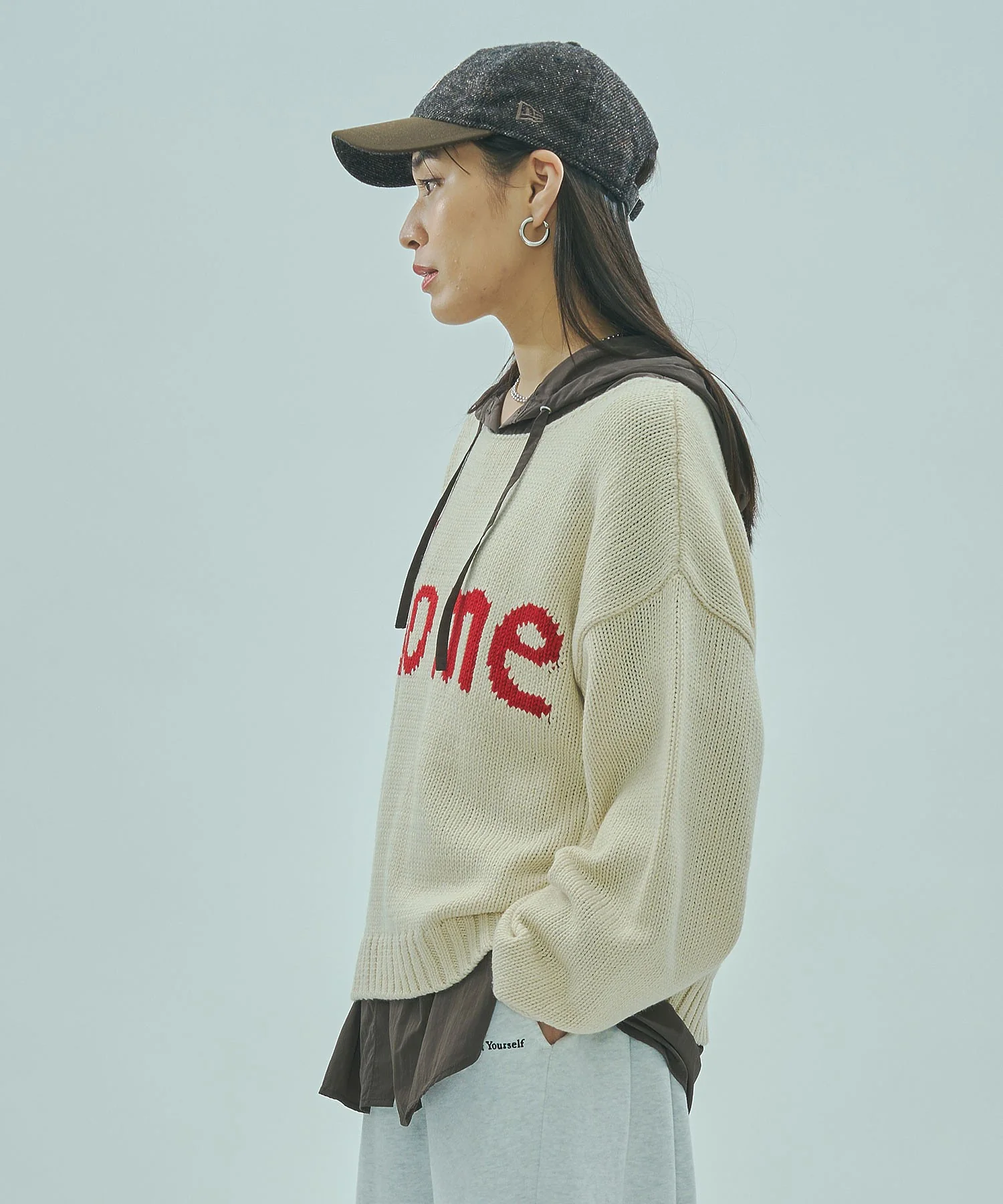MESSAGE LOGO JACQUARD KNIT - Image 3