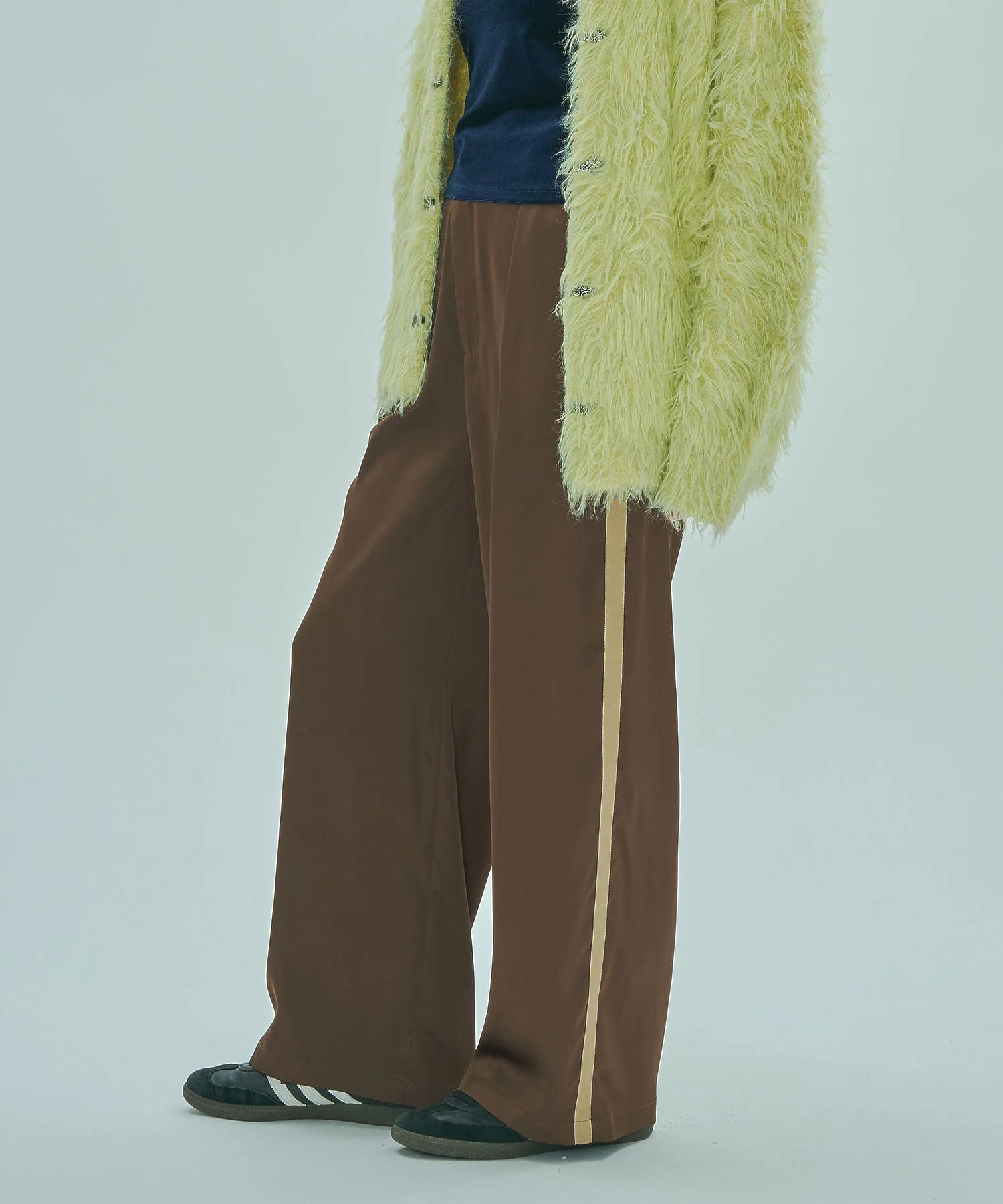 SATIN TUCK PANTS - Image 2