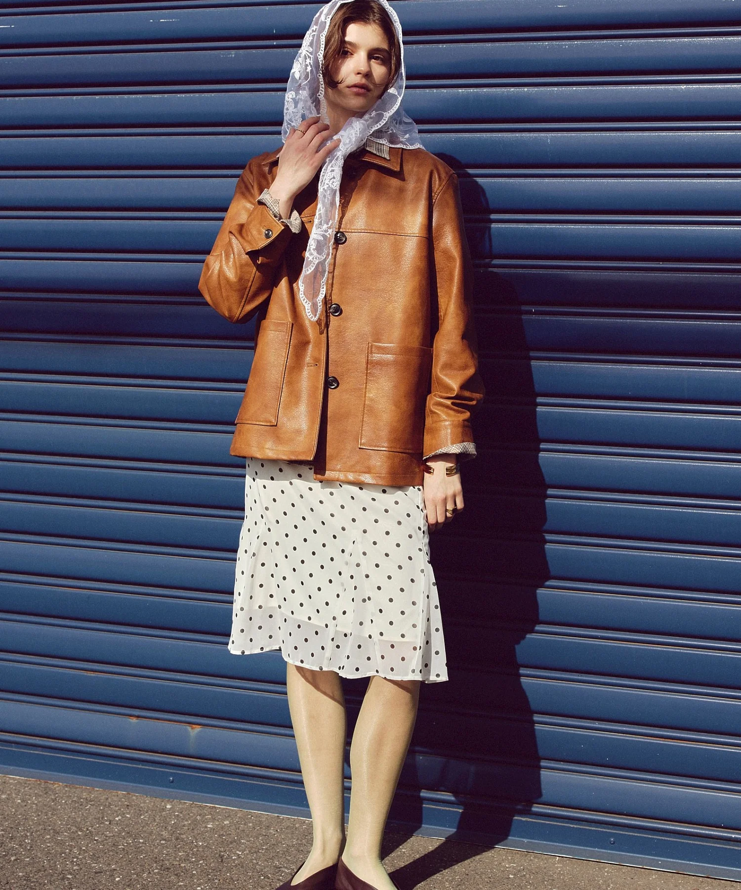 FAUX LEATHER JACKET - Image 2