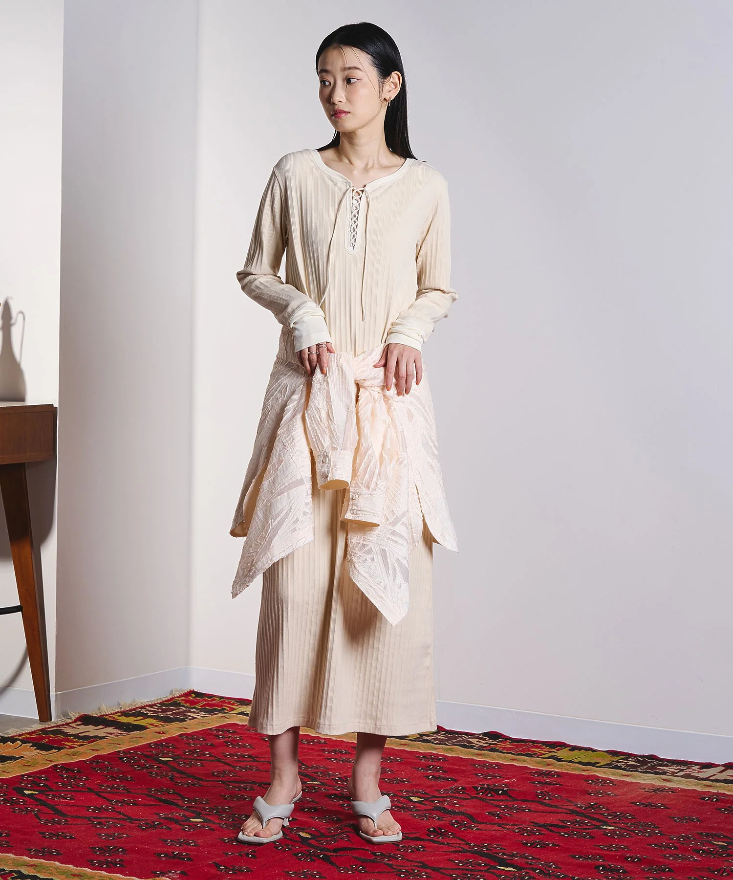 LACEUP CUT DRESS - Image 21