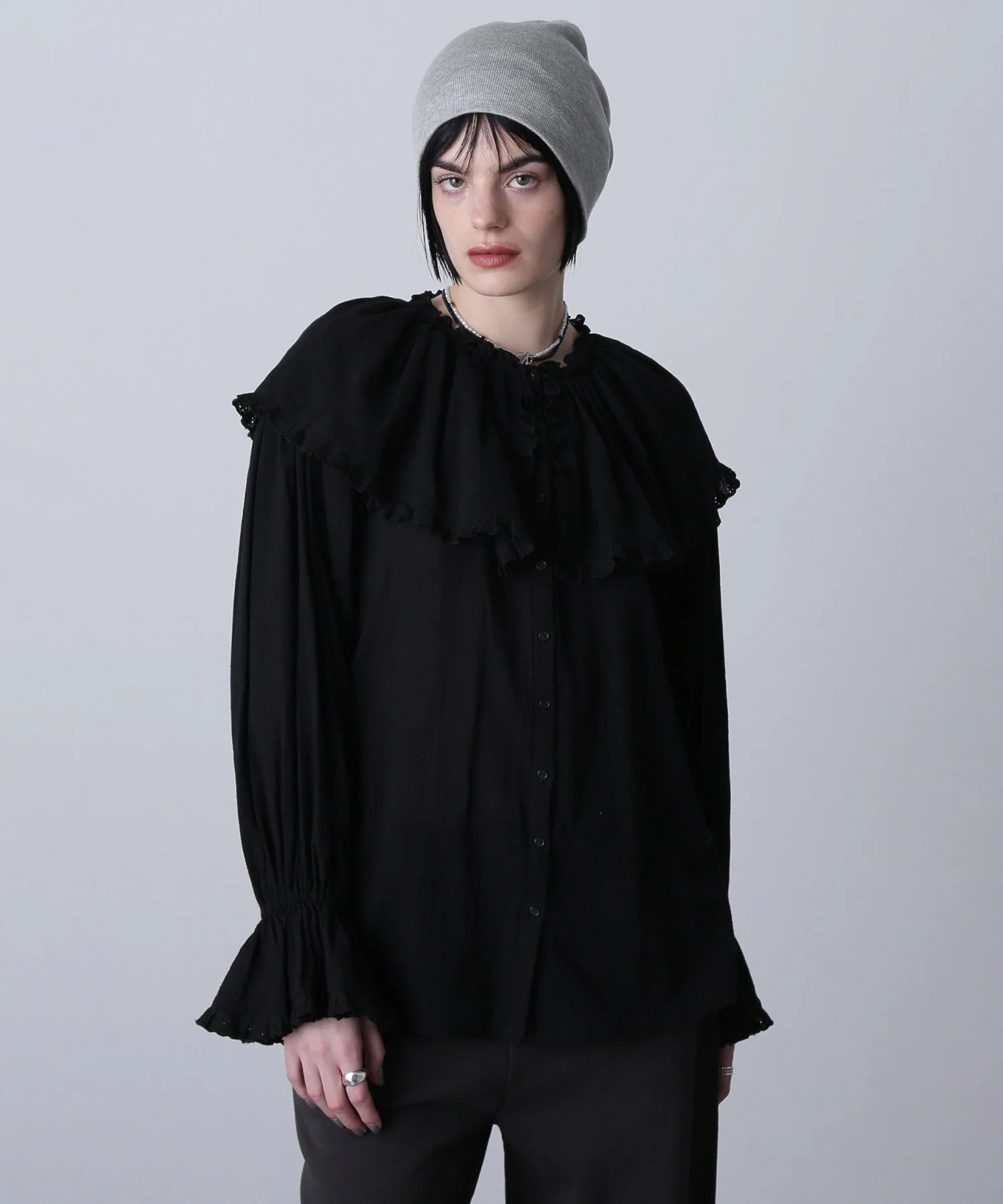 CREOLME/フリルカラーブラウス - Image 22