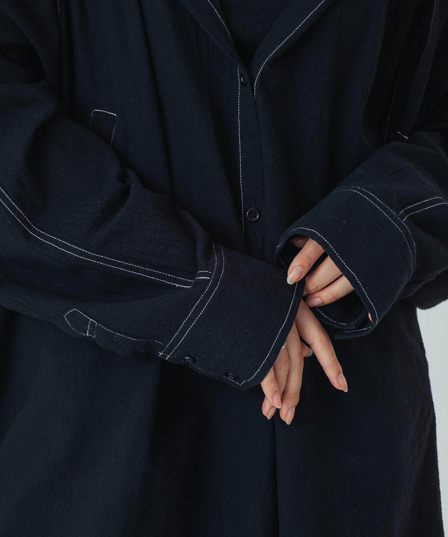 CREOLME/HOODED BIG SHIRT - Image 15