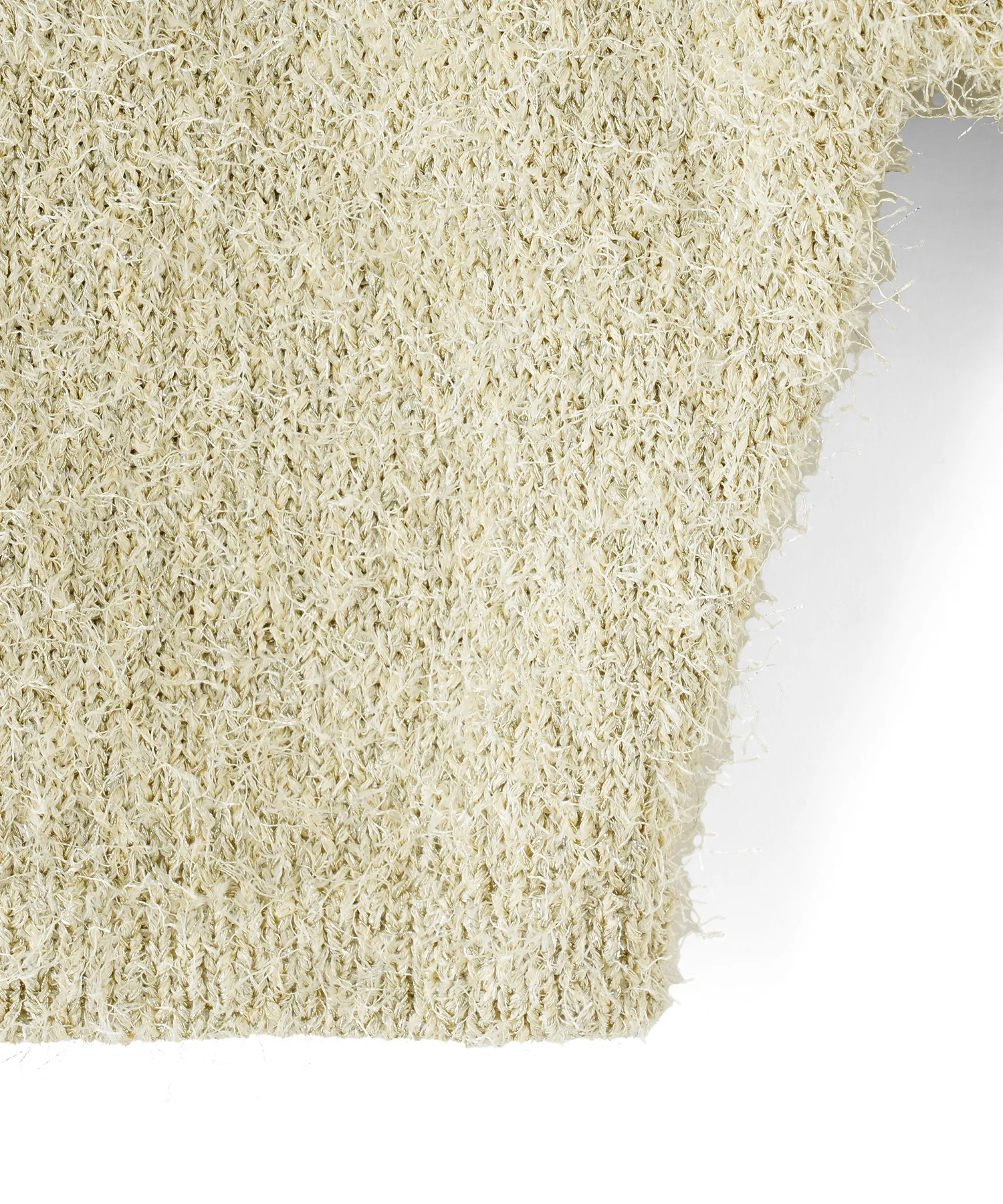 CREOLME/LAME FEATHER KNIT CARDIGAN - Image 8