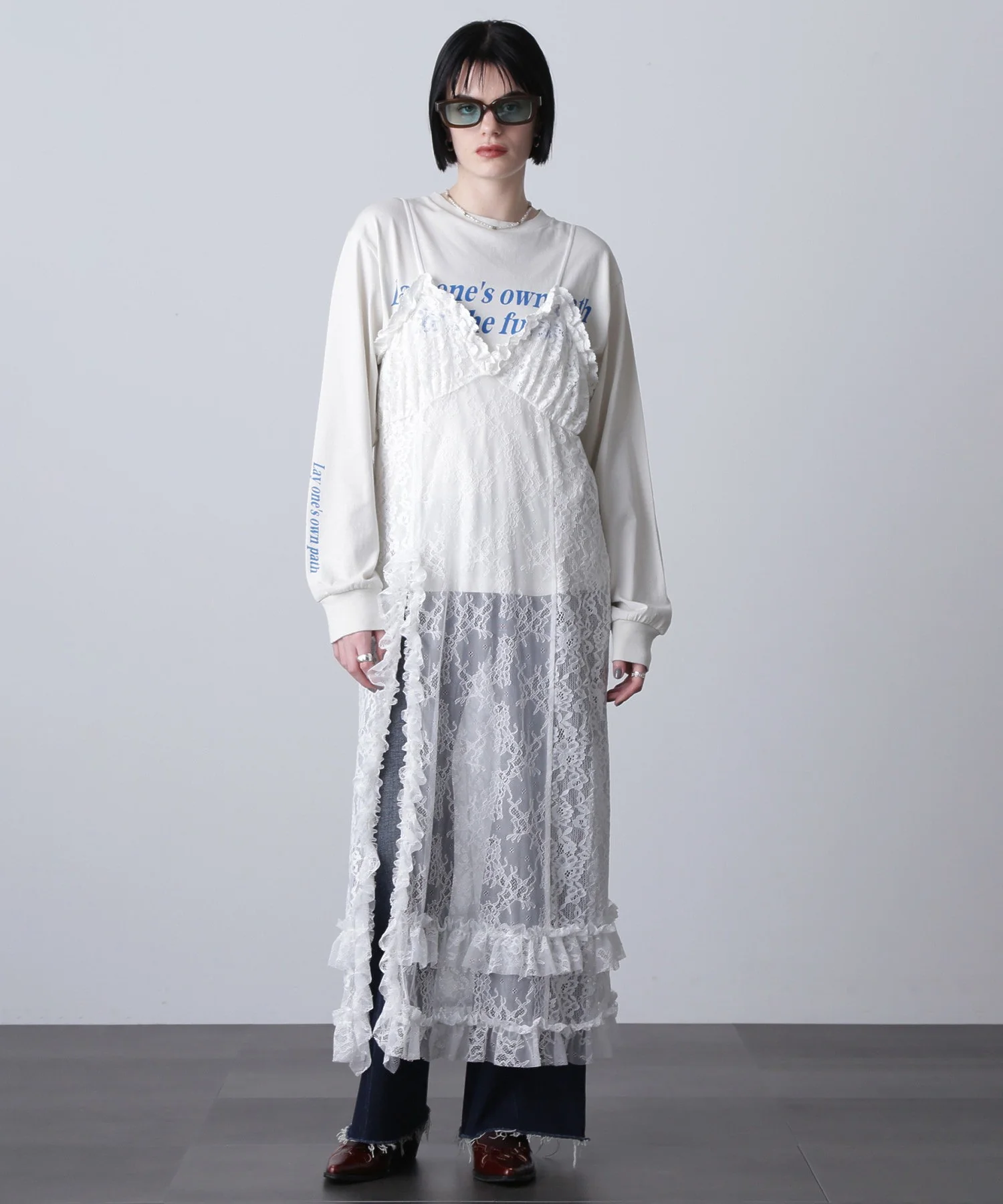 CREOLME/LACE CAMI DRESS - Image 13