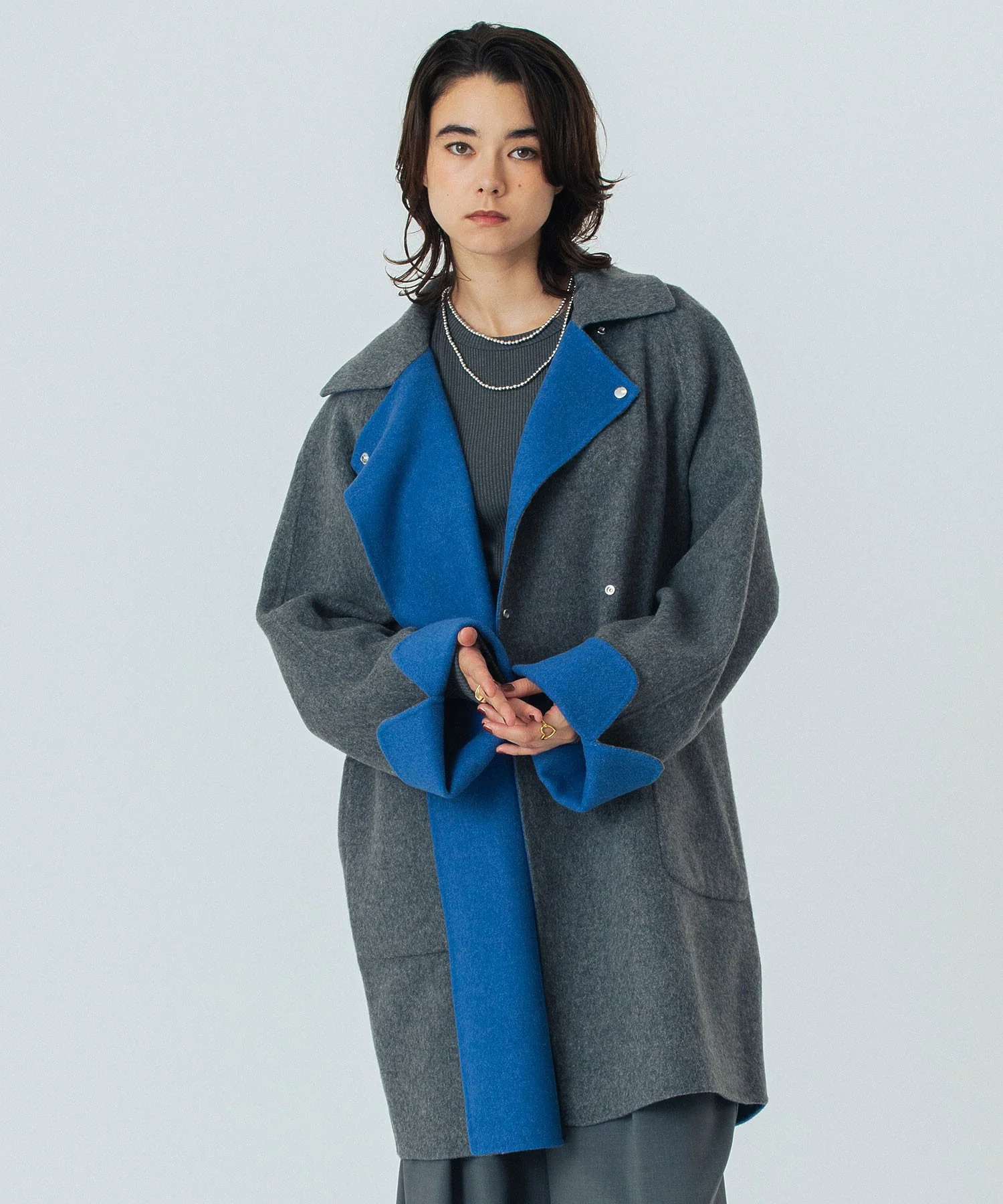 CREOLME/REVERSIBLE MIDDLE COAT - Image 5