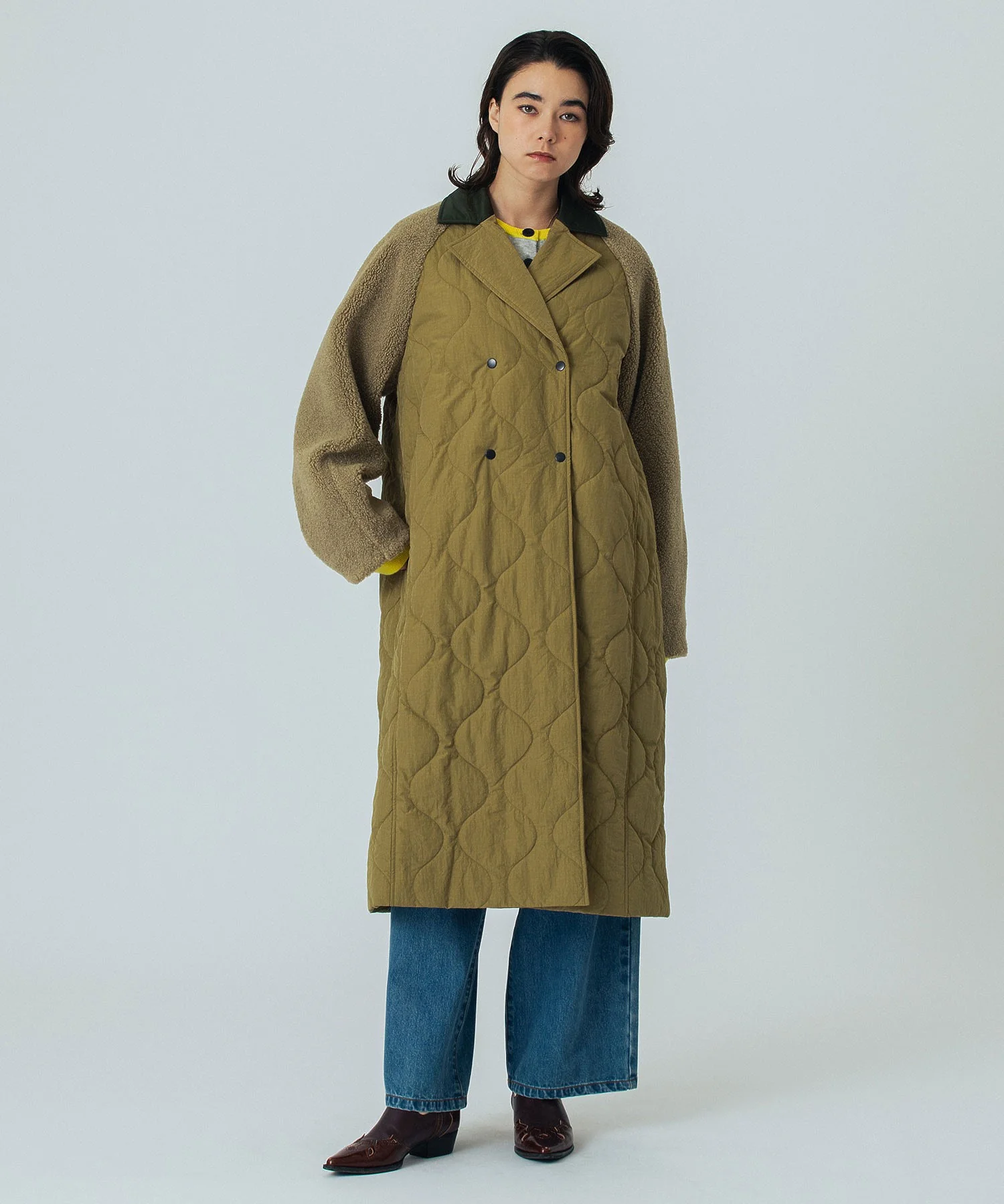 CREOLME/QUILTED LONG COAT - Image 29