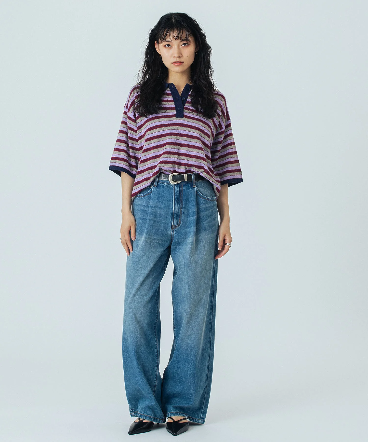 CREOLME/WIDE DENIM PANTS - Image 11
