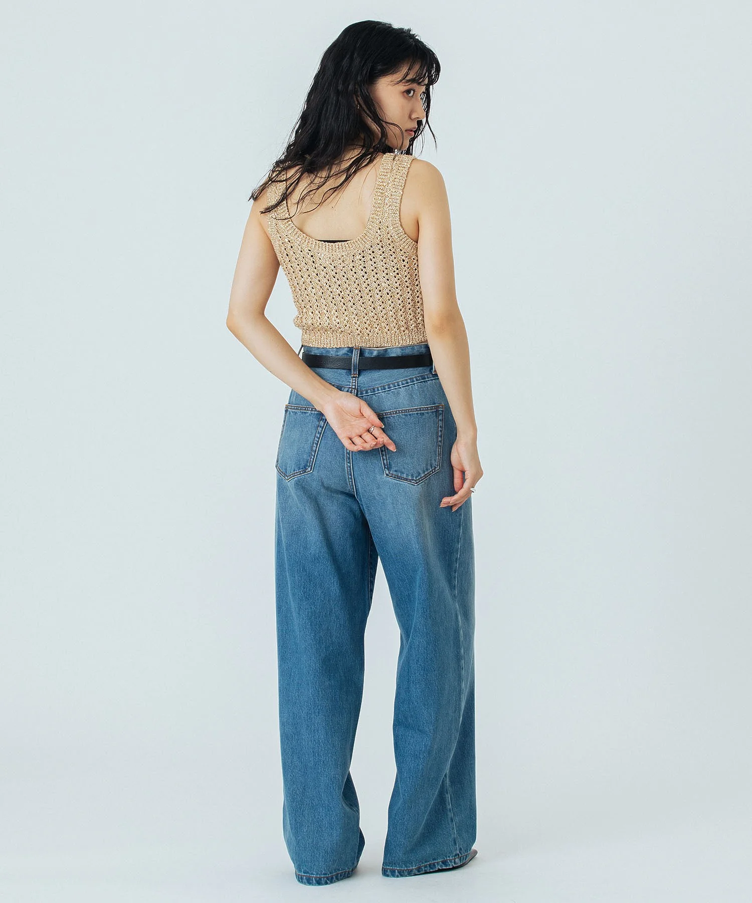 CREOLME/WIDE DENIM PANTS - Image 21