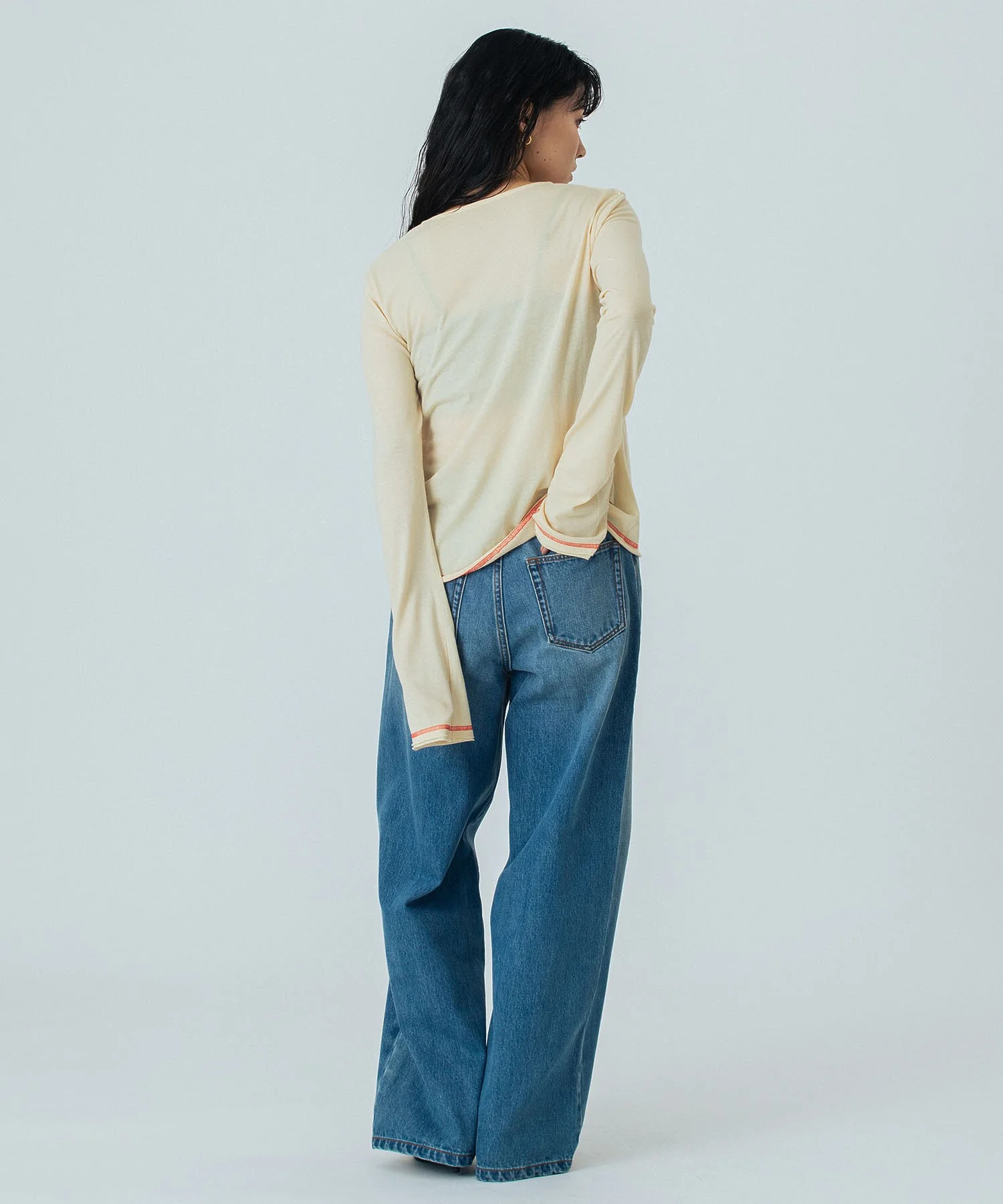 CREOLME/WIDE DENIM PANTS - Image 30