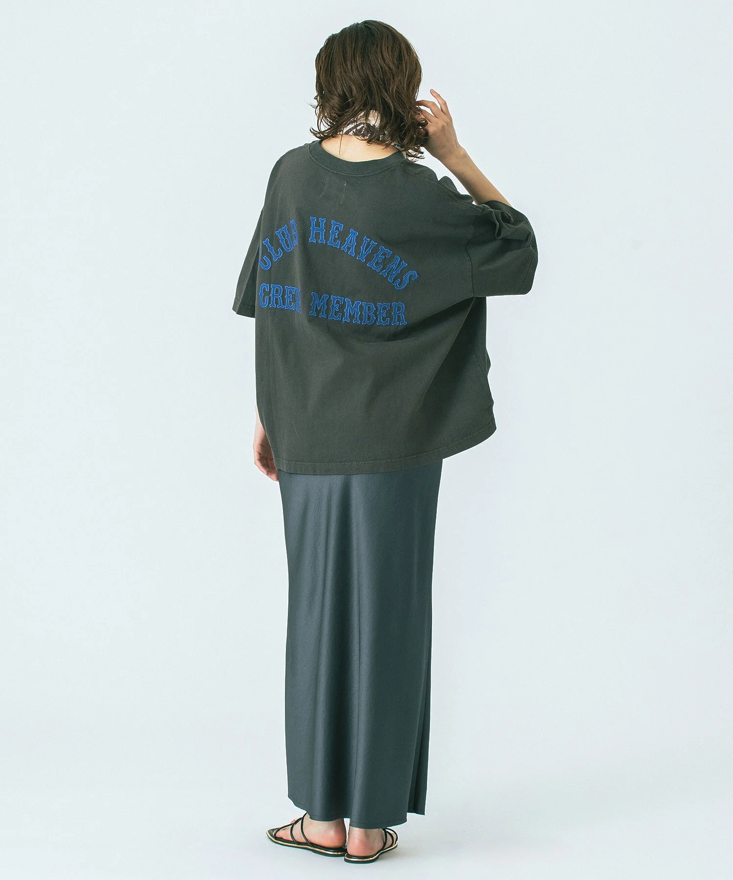 CREOLME/SATIN LONG SKIRT - Image 14