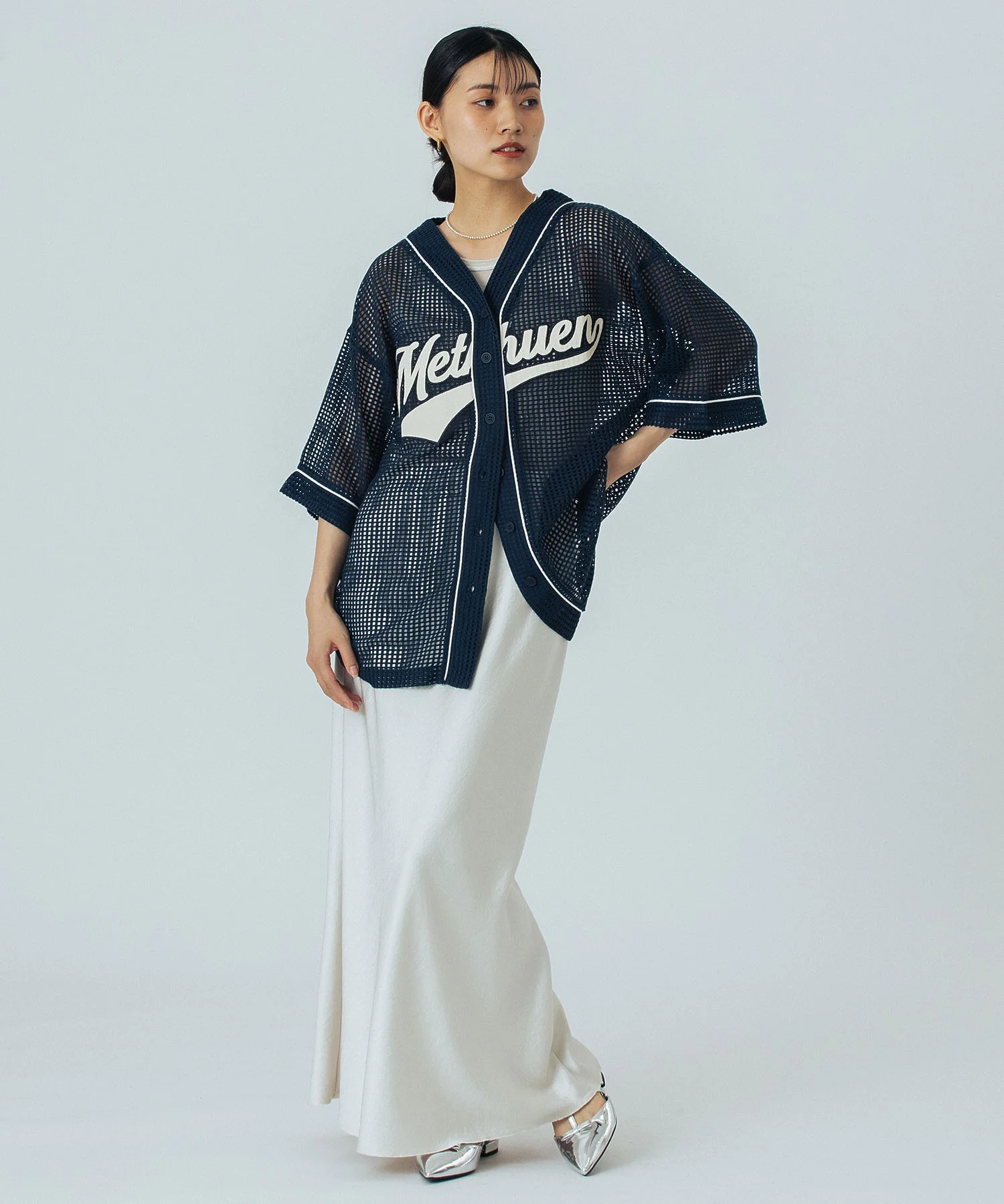 CREOLME/SATIN LONG SKIRT - Image 45