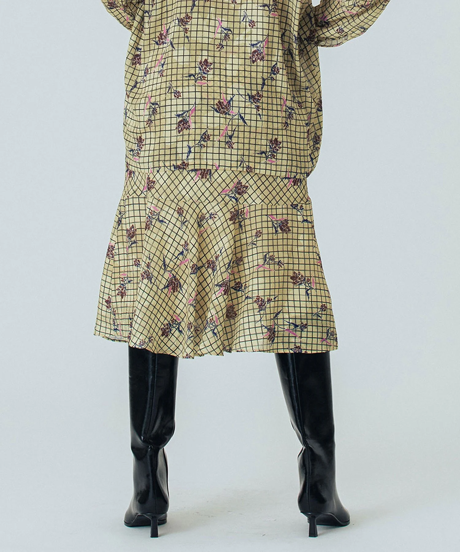 CREOLME/FLOWER PRINT SKIRT - Image 27
