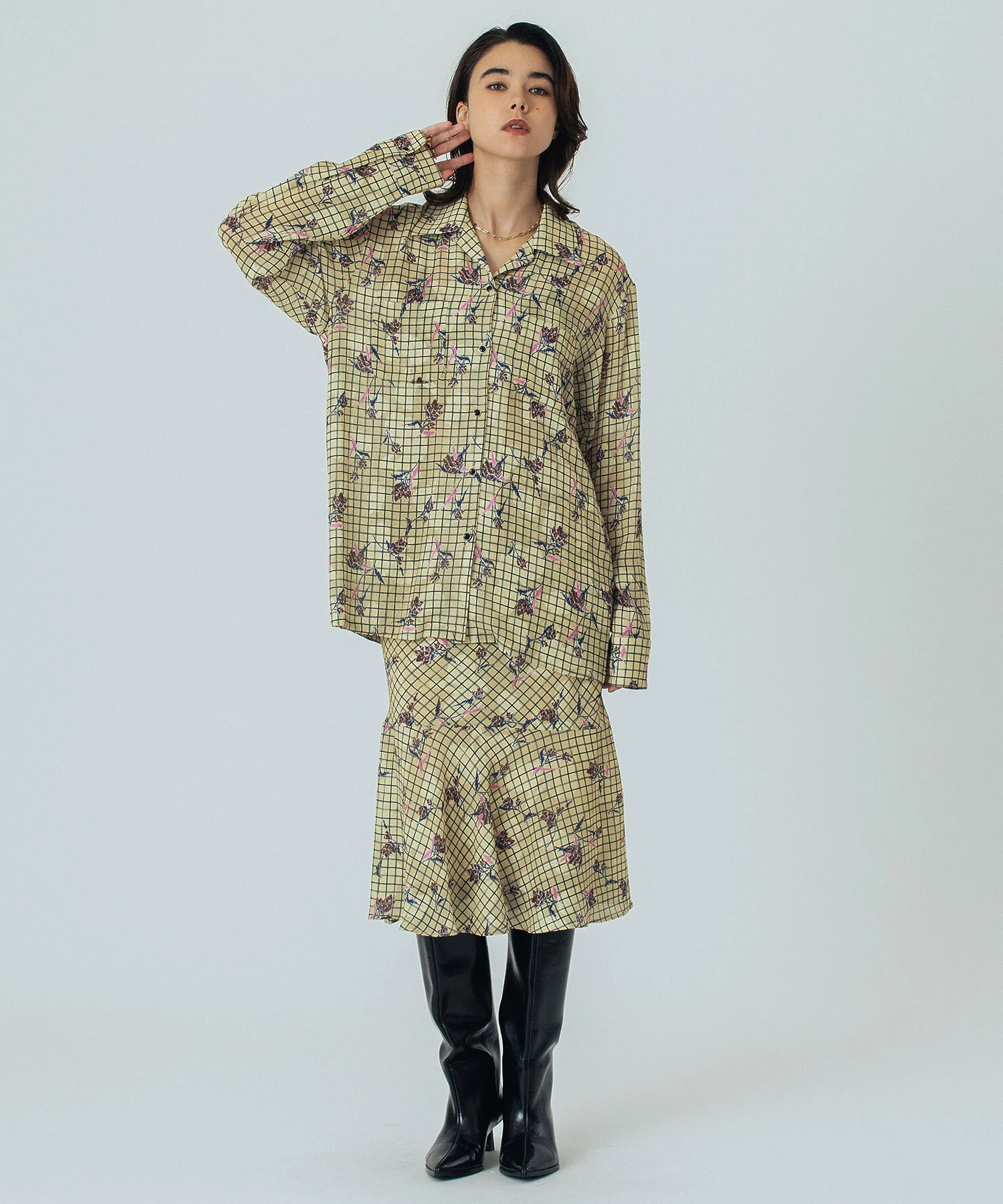 CREOLME/FLOWER PRINT SKIRT - Image 30